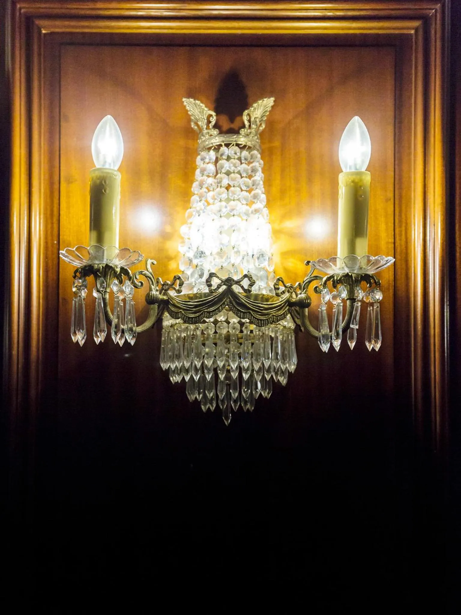 Decorative detail in Hôtel Irlande