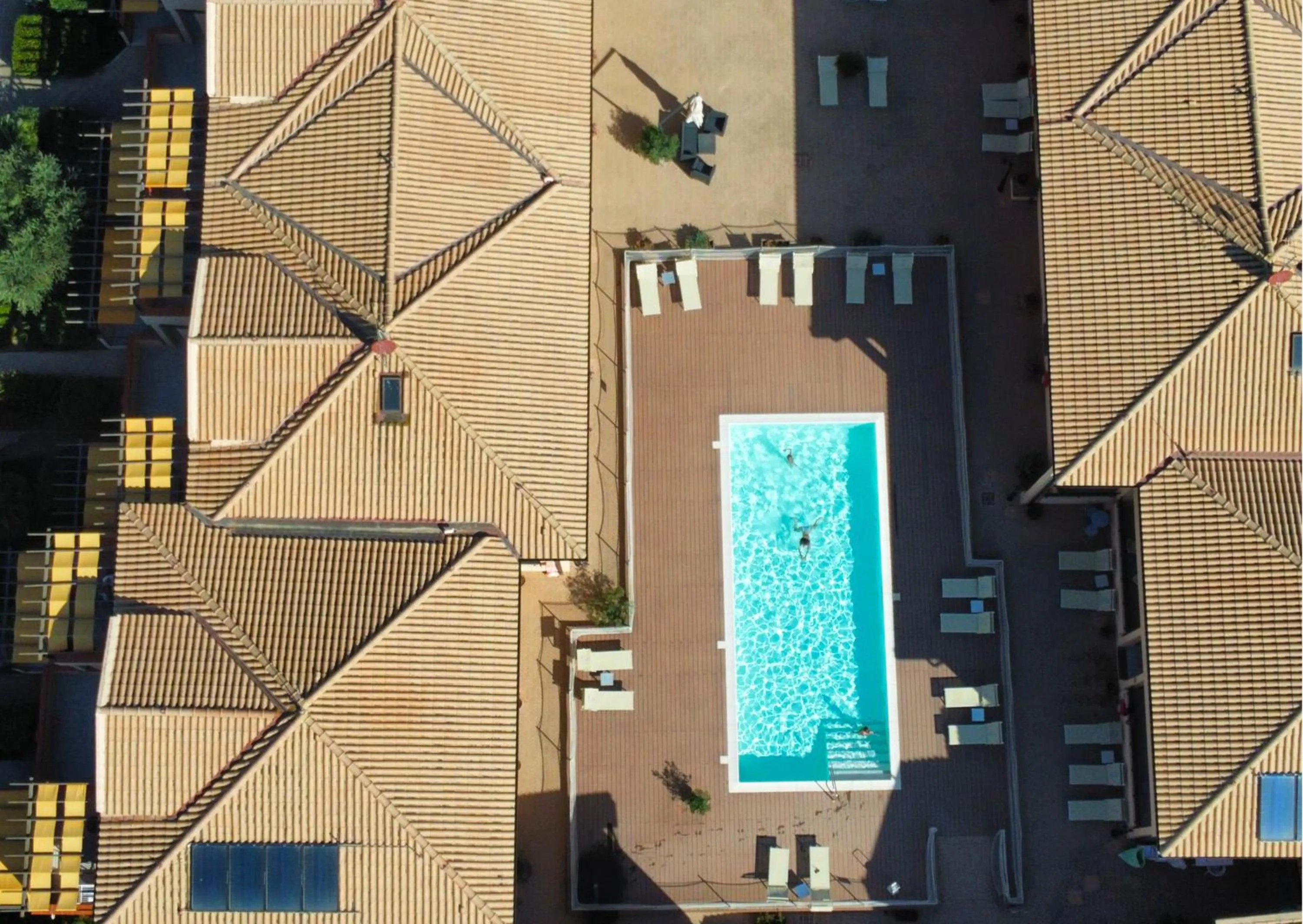 Bird's eye view in Residence Talamone Il Poderino