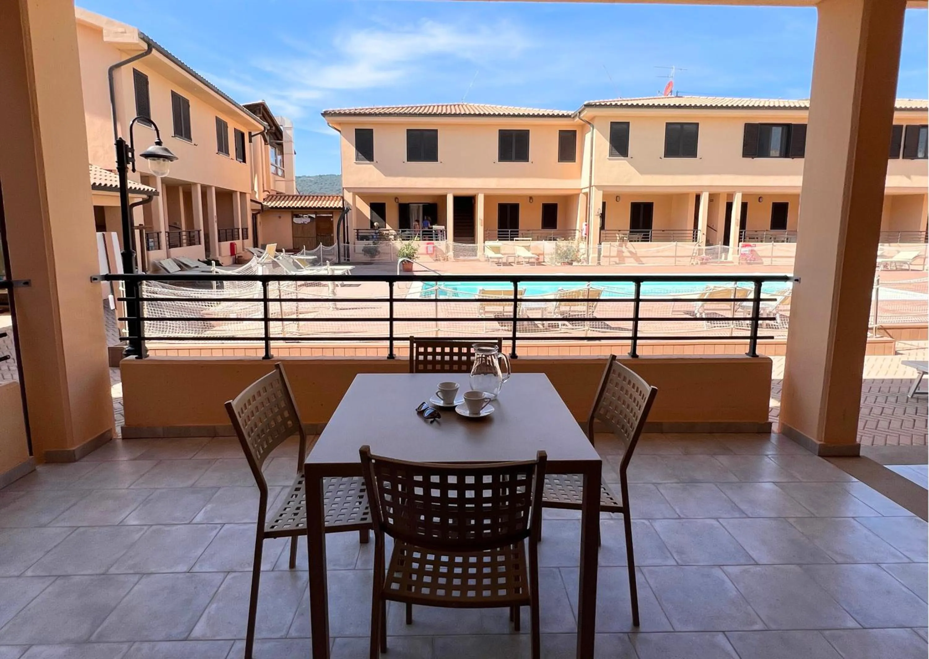 Pool view in Residence Talamone Il Poderino