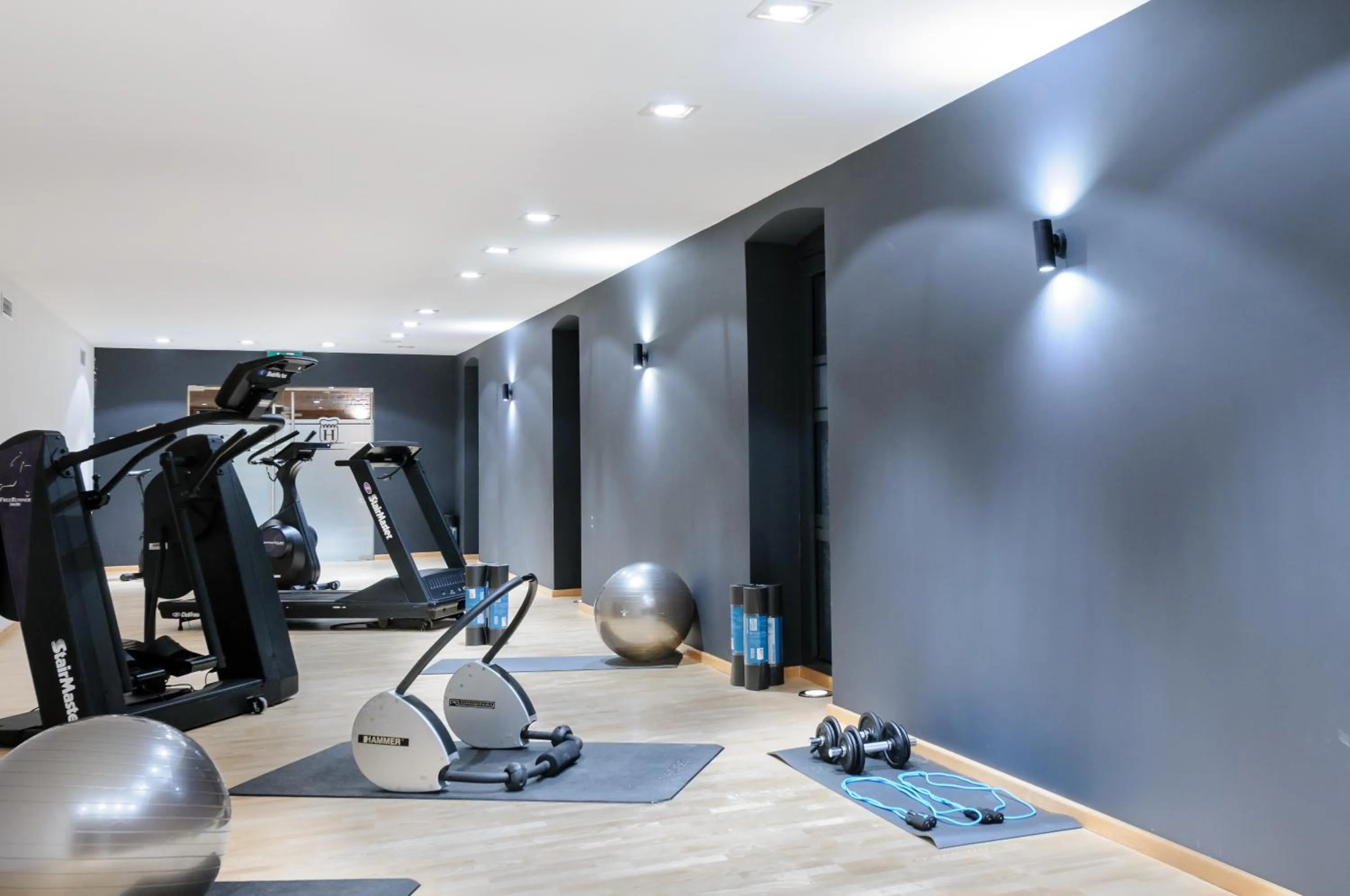 Fitness centre/facilities in Hotel Hugo Business & Spa