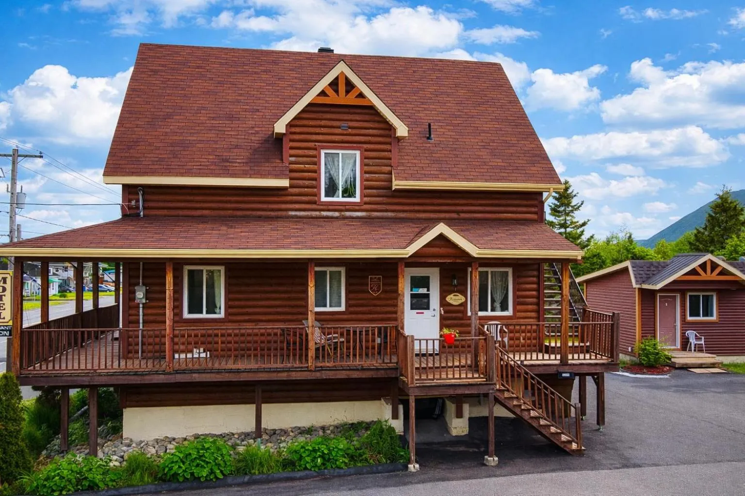 Property building in Motel Au Vieux Frontenac