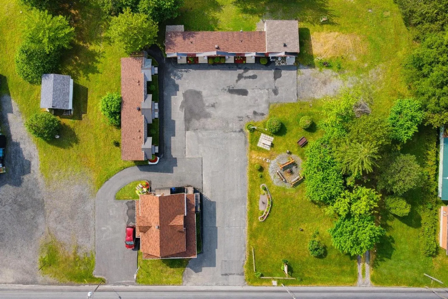 Bird's eye view in Motel Au Vieux Frontenac