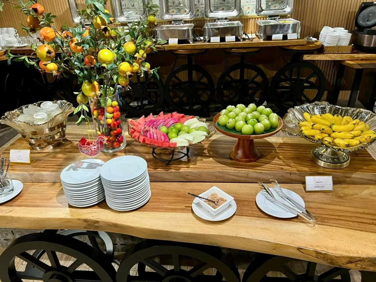 Buffet breakfast in Nesta Hotel Saigon