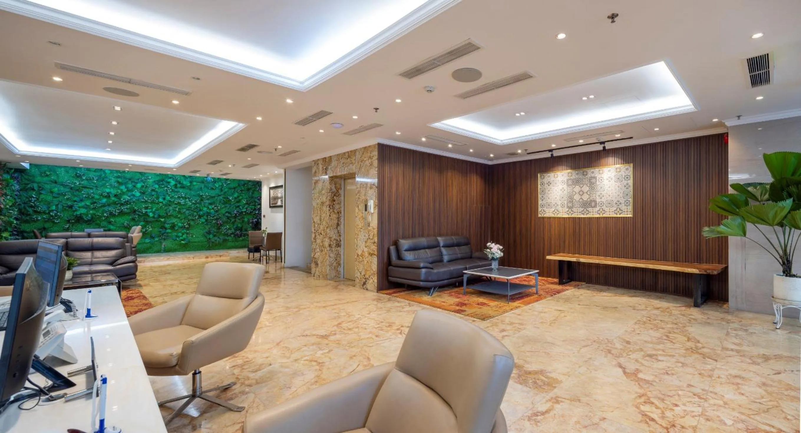 Lobby or reception in Nesta Hotel Saigon