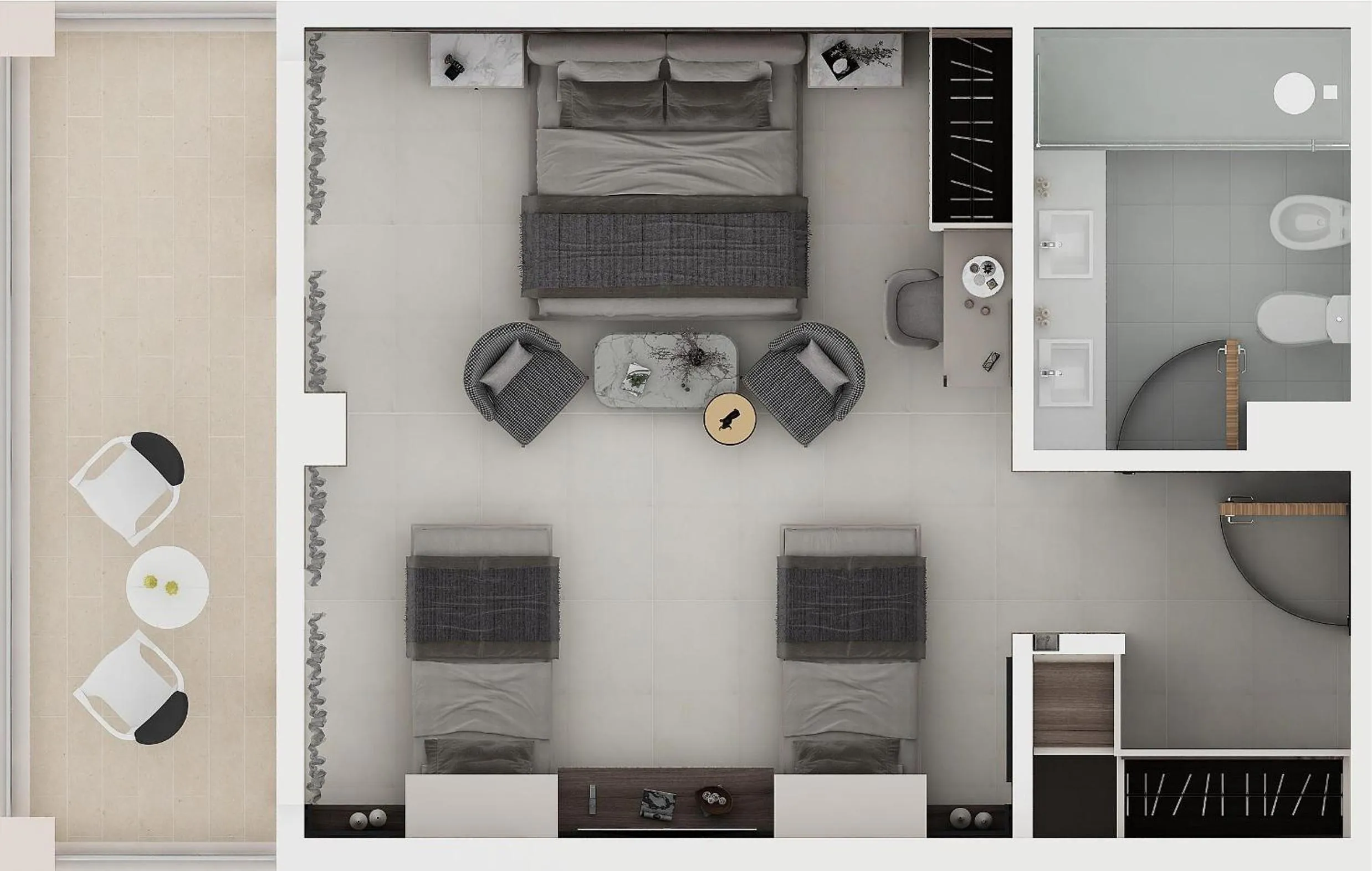 Photo of the whole room in Pomegranate Wellness Spa Hotel