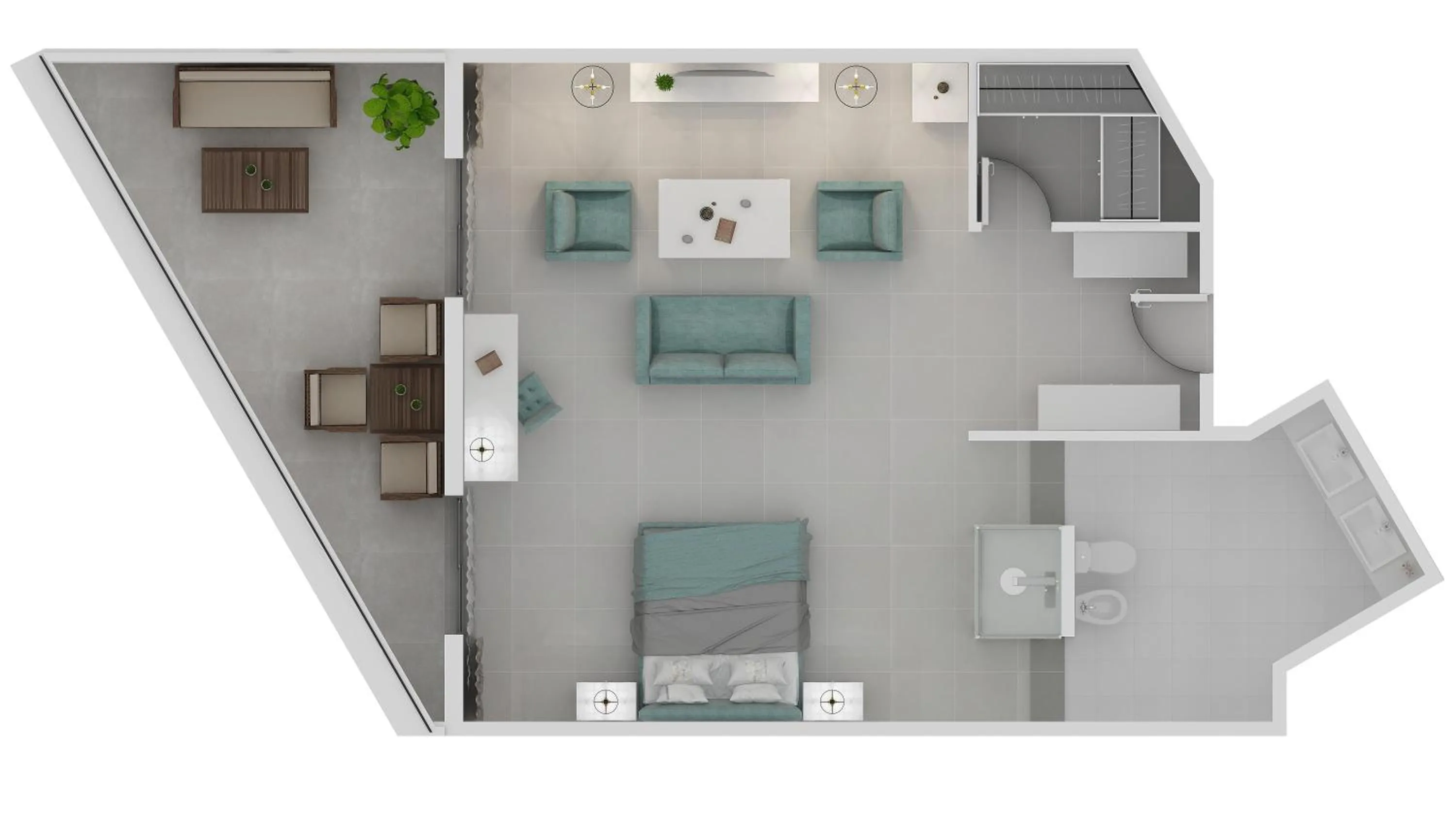 Photo of the whole room in Pomegranate Wellness Spa Hotel