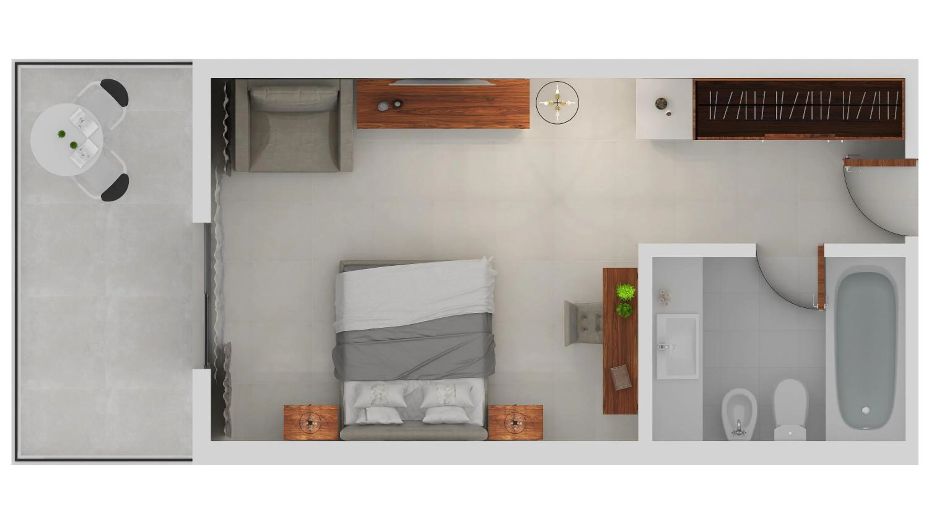 Photo of the whole room, Bed in Pomegranate Wellness Spa Hotel