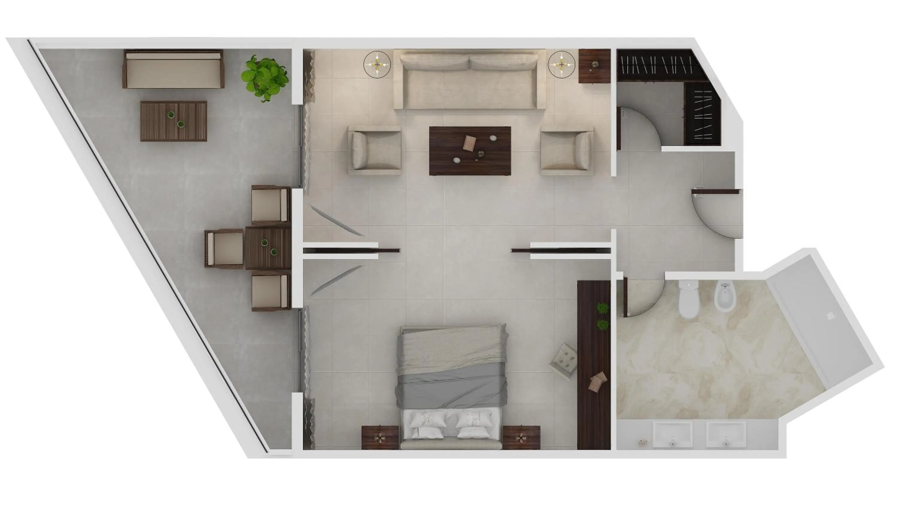 Photo of the whole room in Pomegranate Wellness Spa Hotel