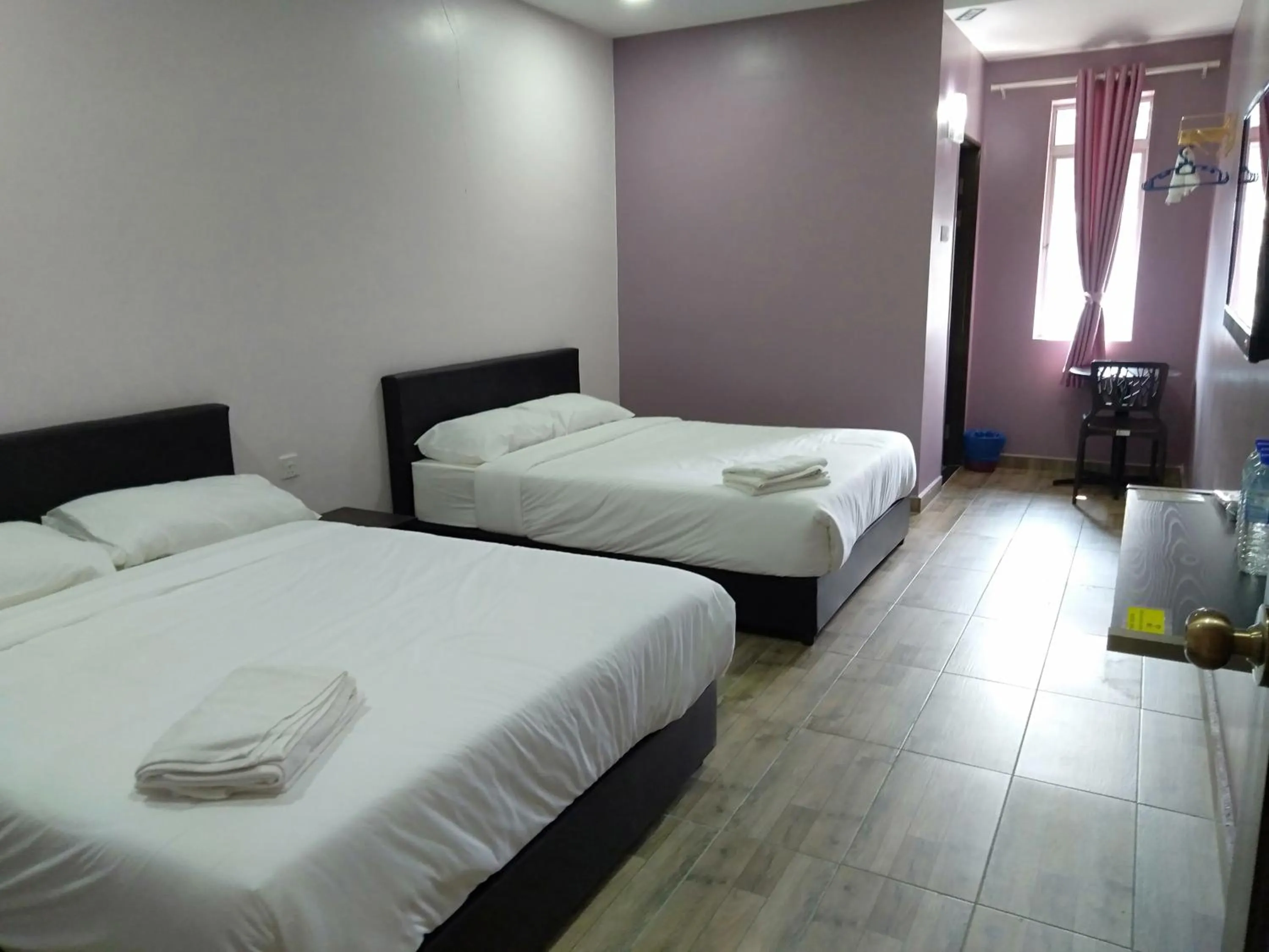 Bed in Purple Dream Home