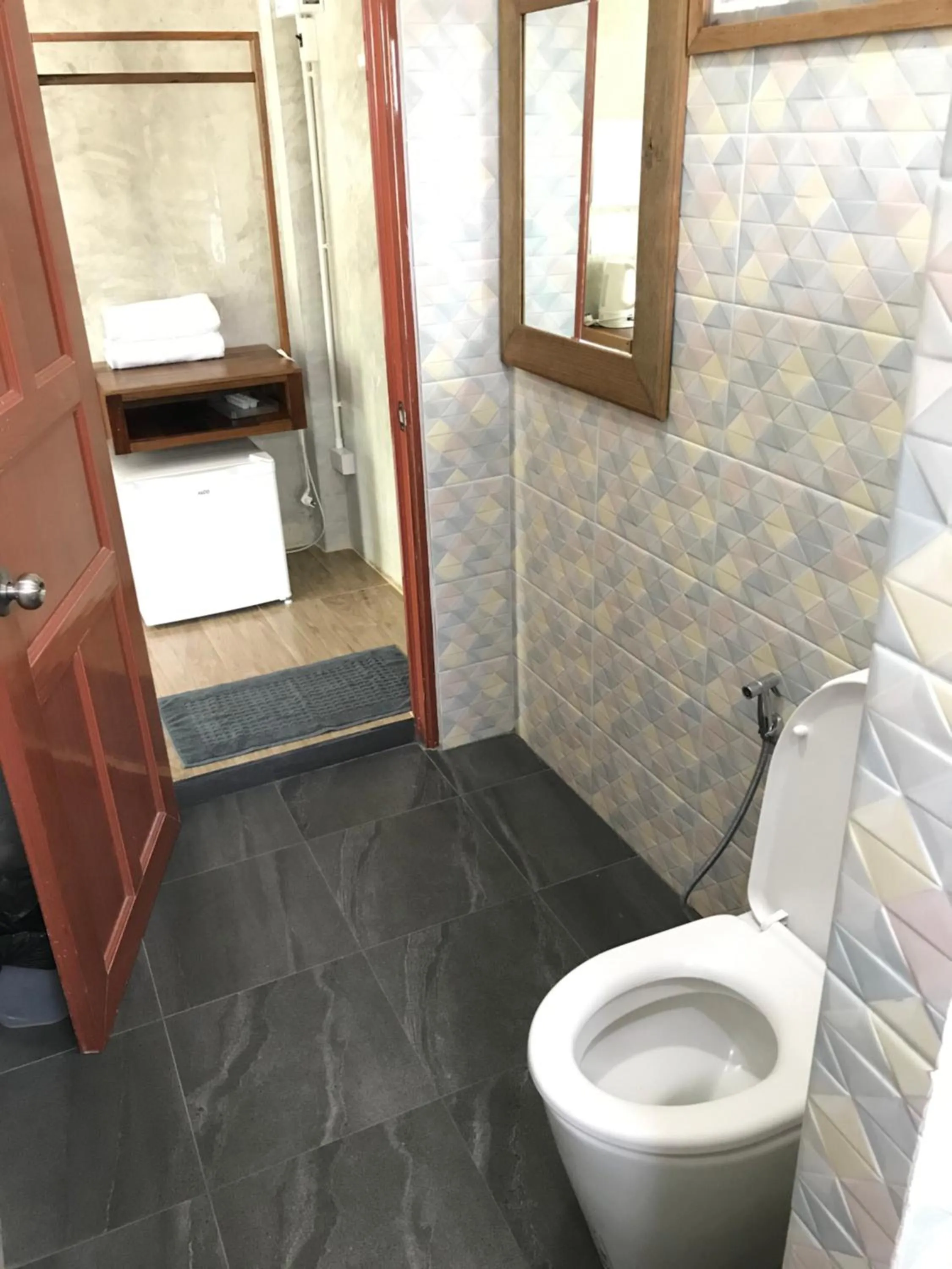 Toilet in Sangkaset Resort