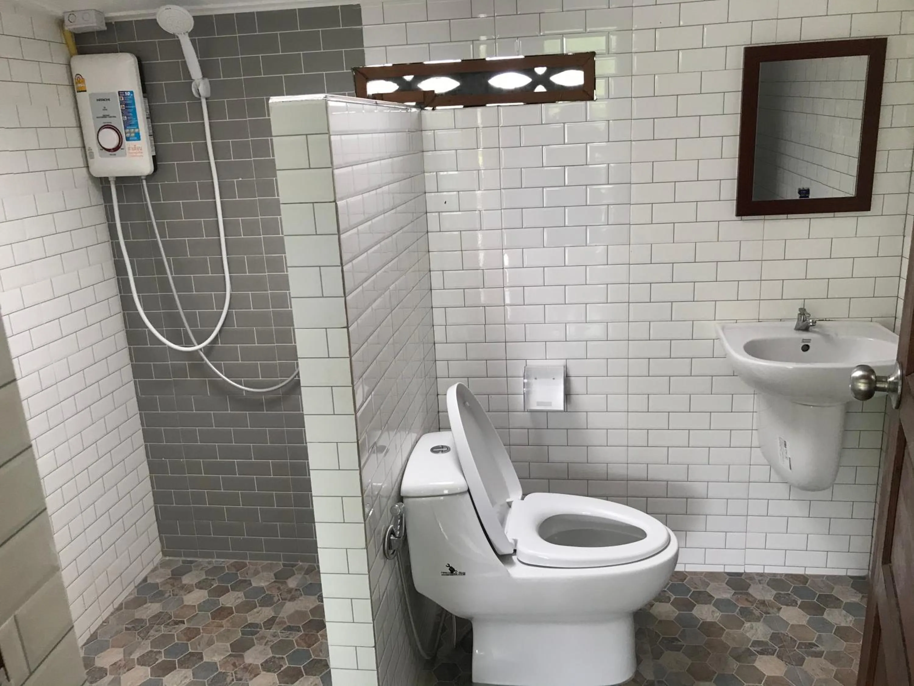 Bathroom in Sangkaset Resort