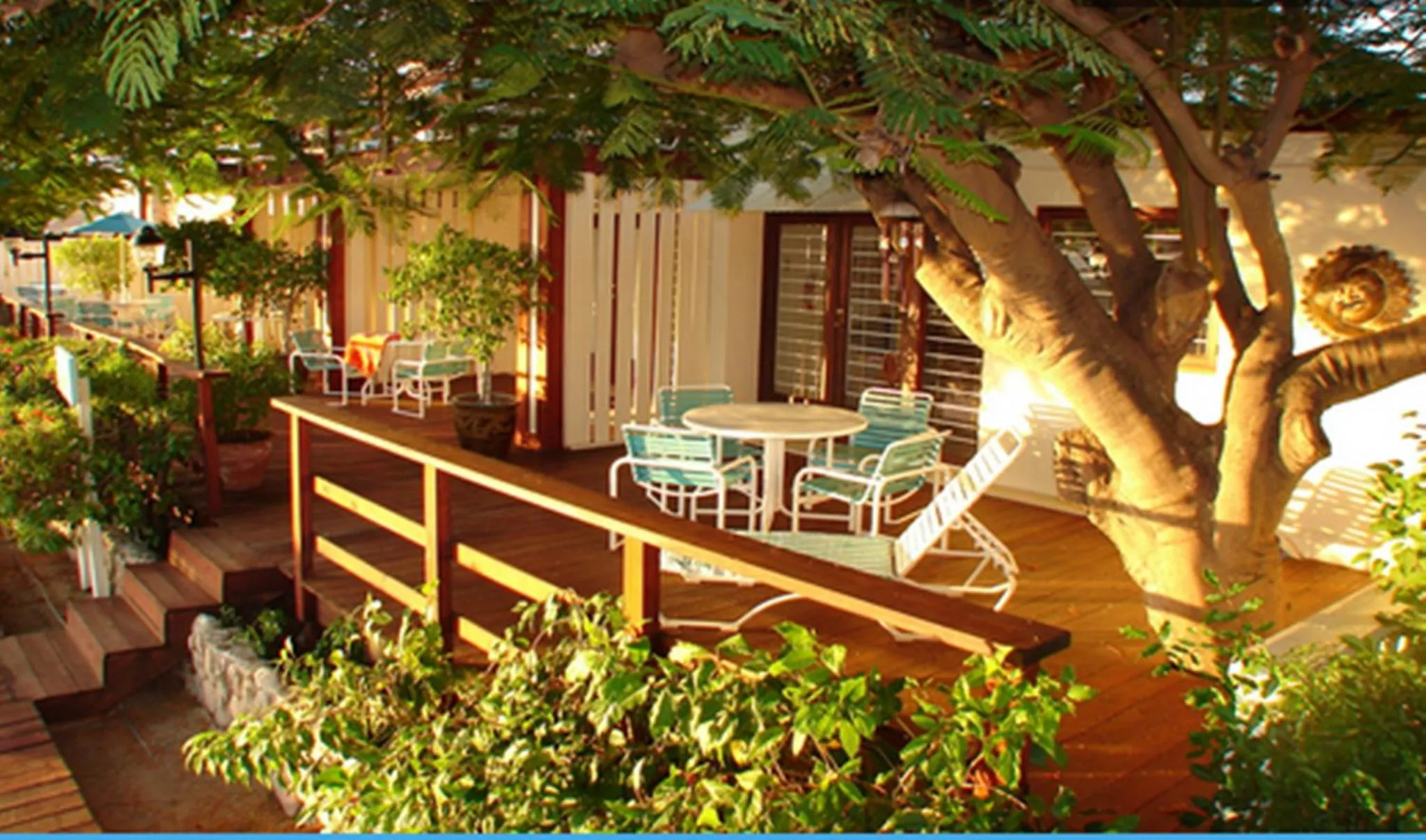 Balcony/Terrace in Aruba Beach Villas