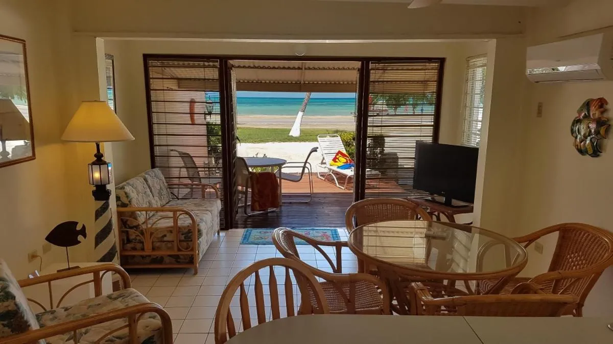 Living room in Aruba Beach Villas