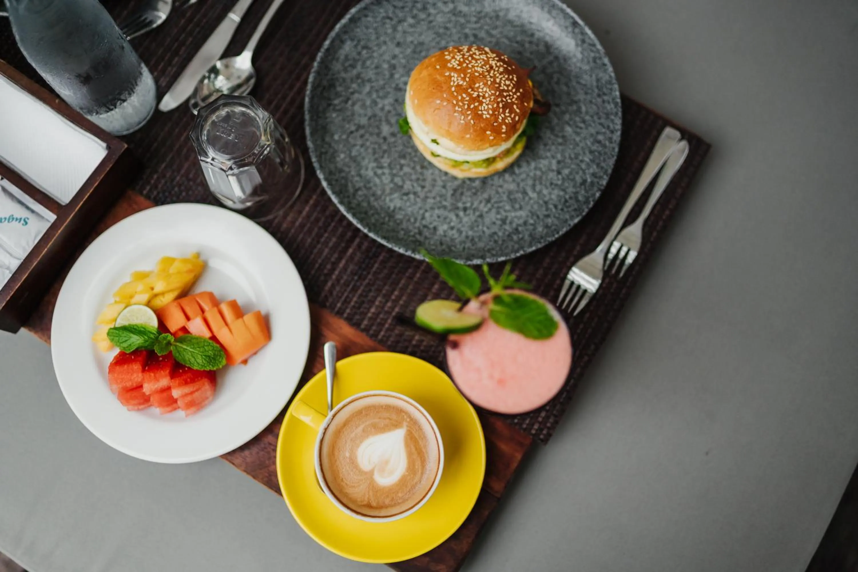 Food and drinks in Pangkung Sari Bed and Breakfast