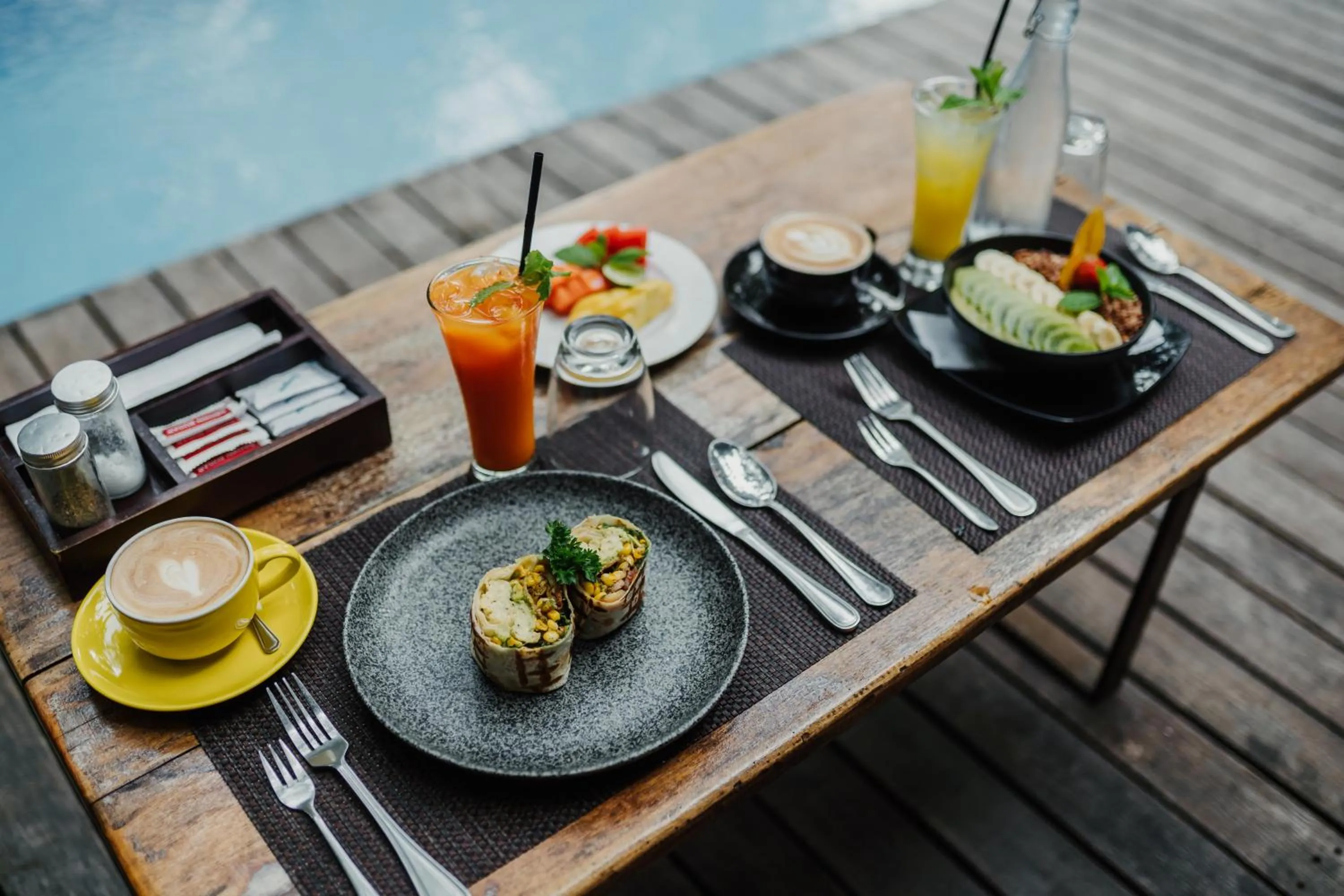 Food in Pangkung Sari Bed and Breakfast