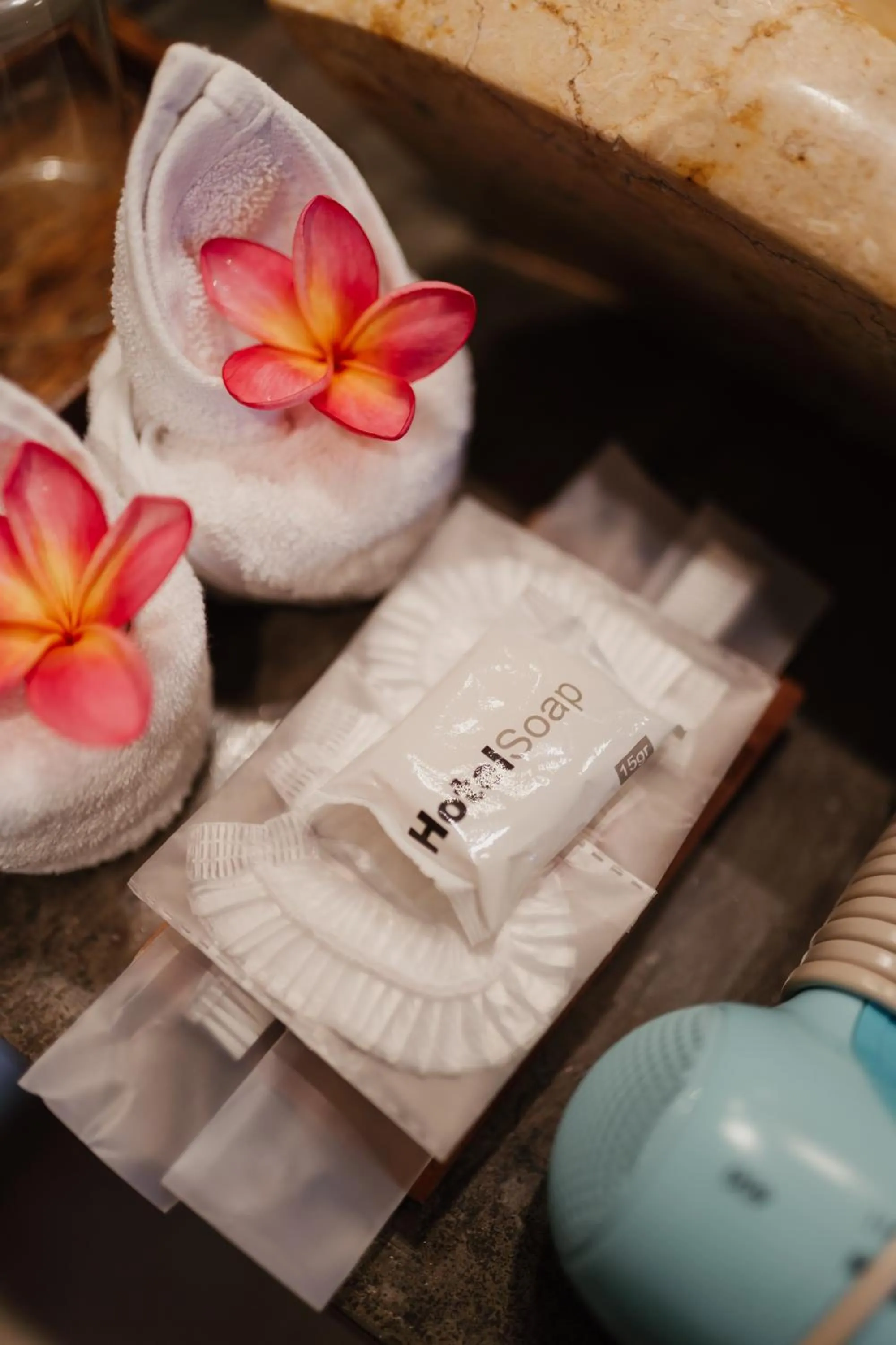 towels in Pangkung Sari Bed and Breakfast