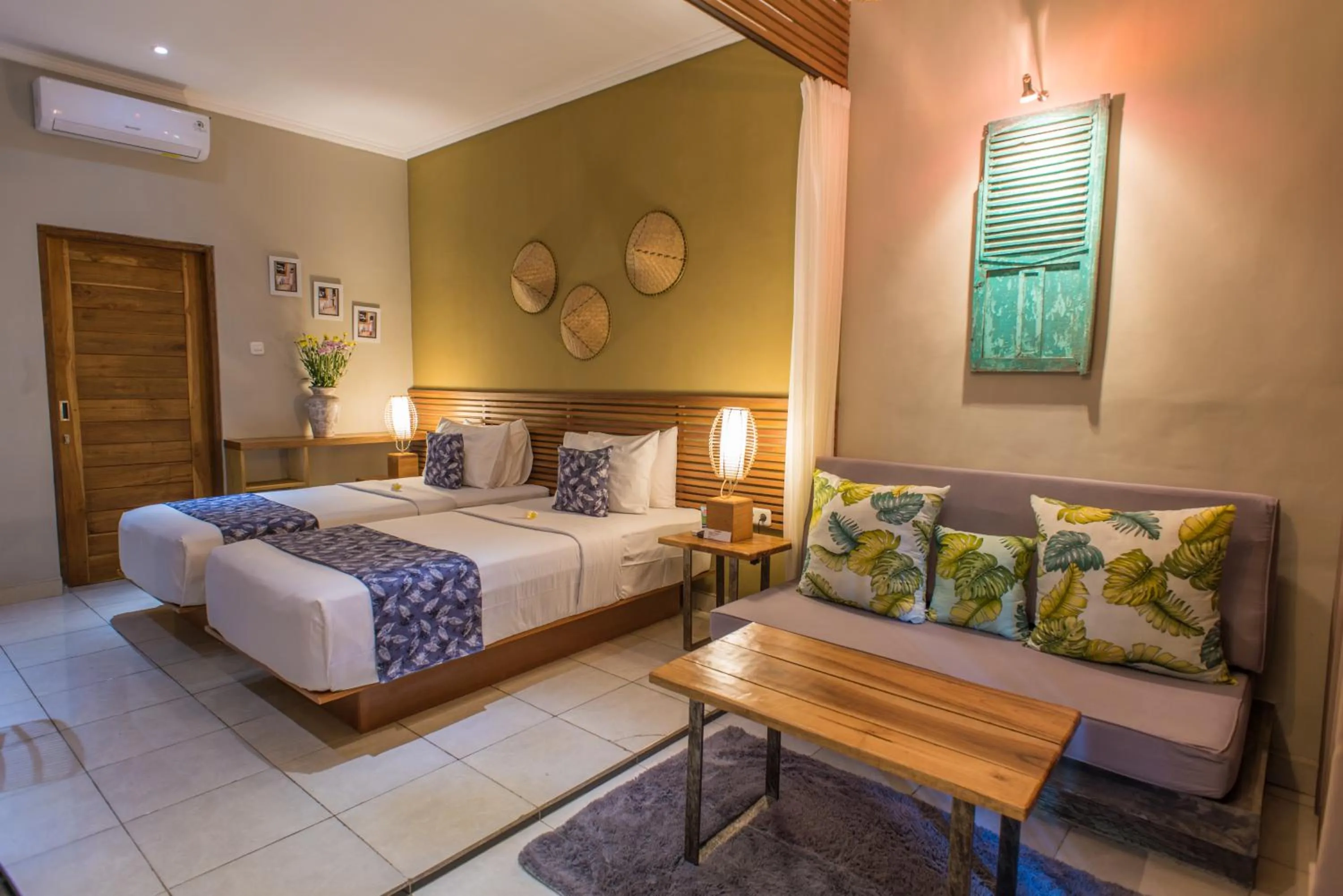 Bed in Pangkung Sari Bed and Breakfast