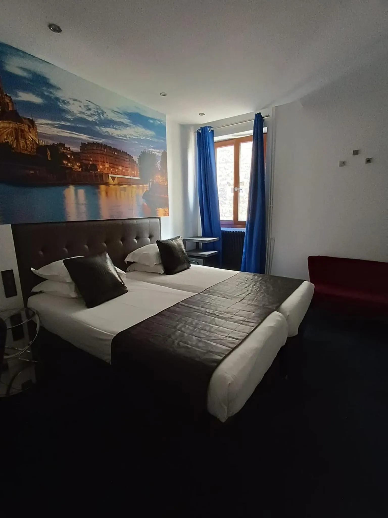 Bed in Hotel Aida Marais