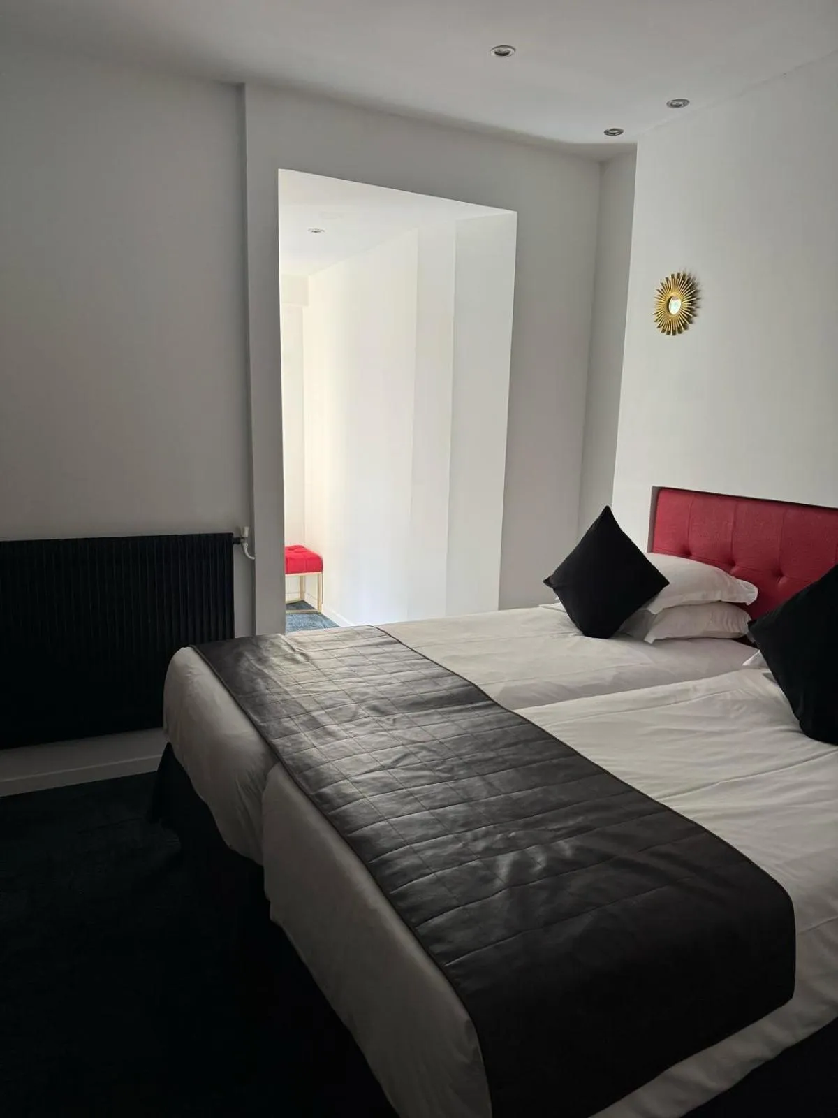 Decorative detail, Bed in Hotel Aida Marais