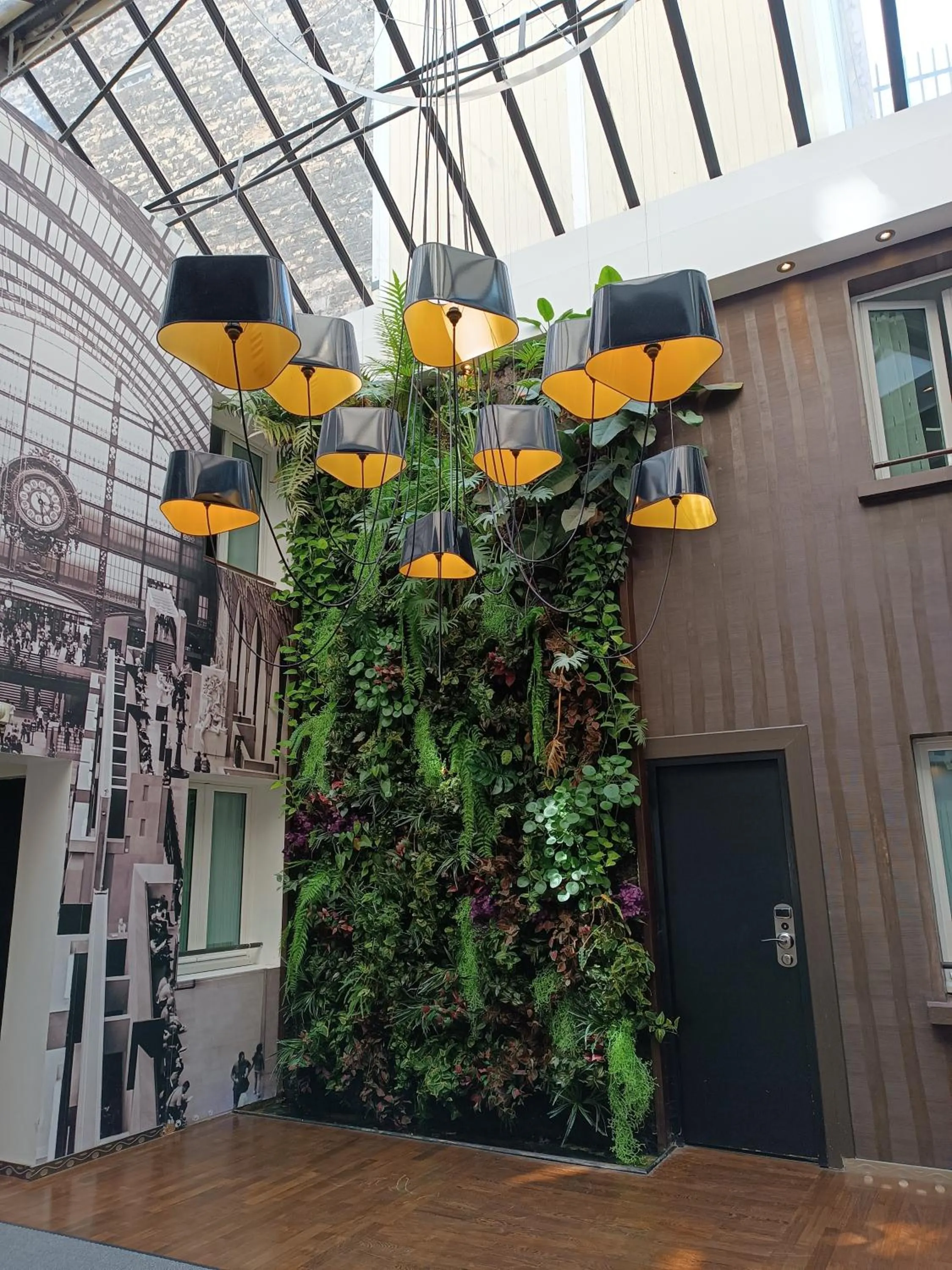 Patio in Hotel Aida Marais