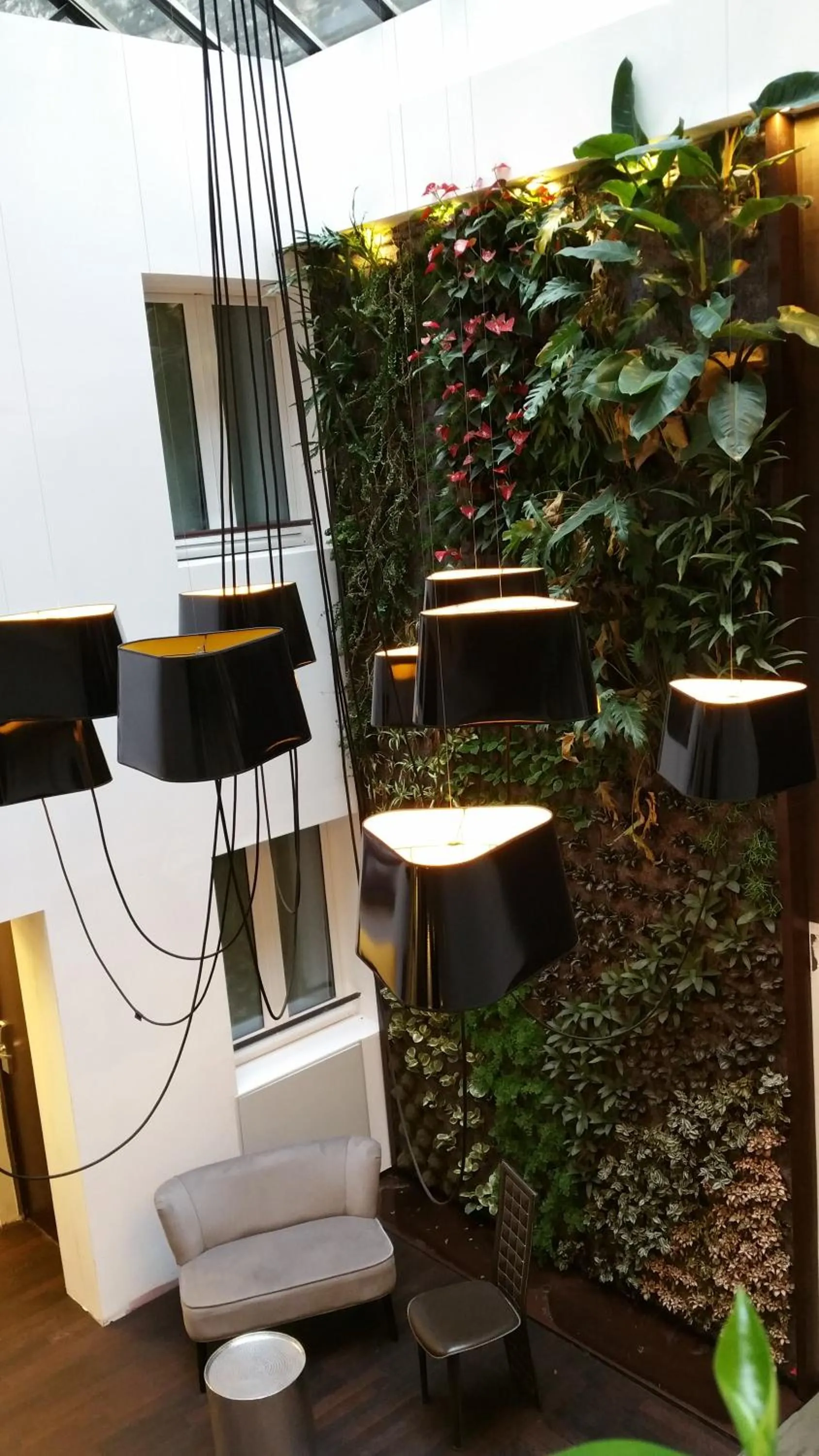 Patio in Hotel Aida Marais