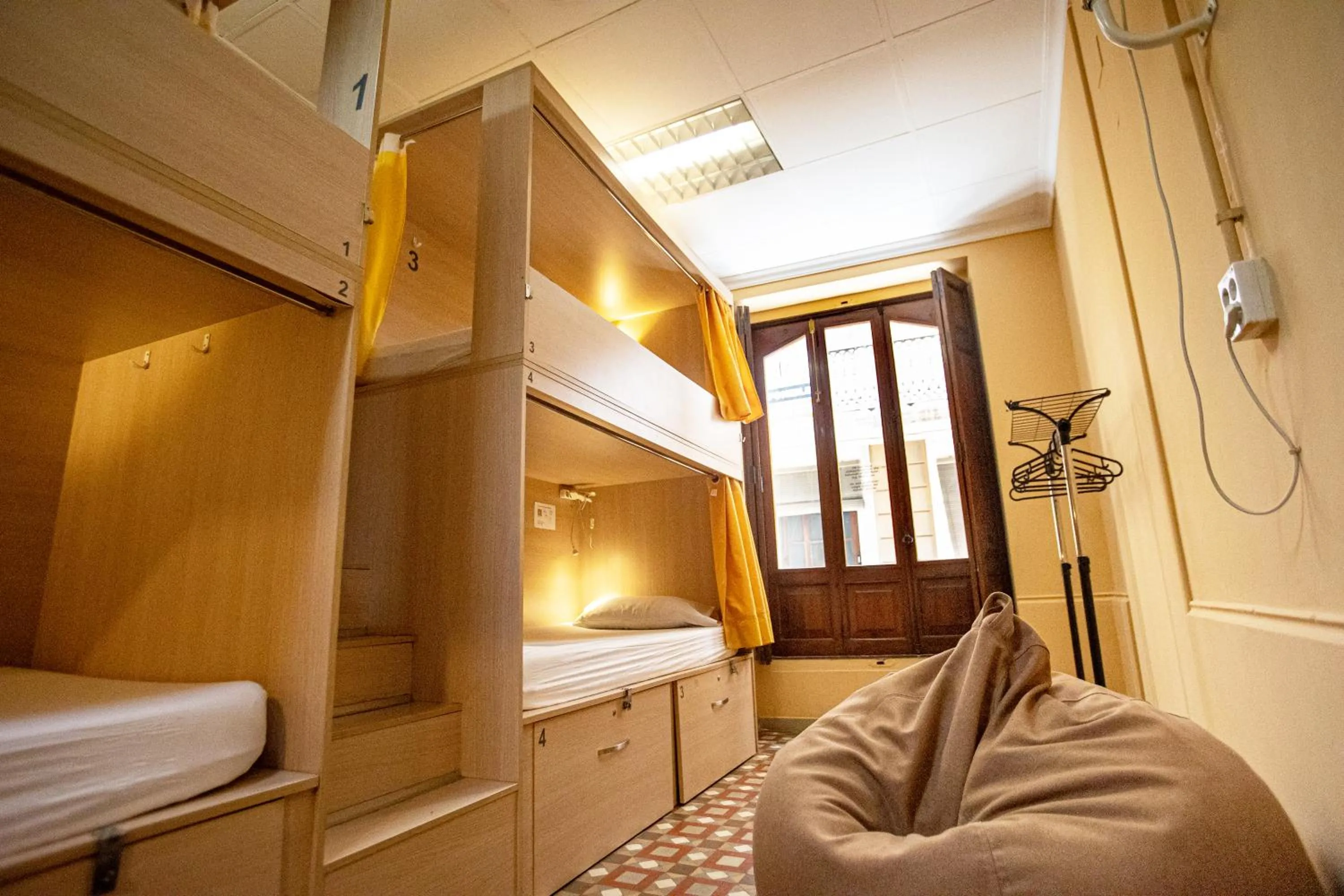 Bedroom, Bed in River Hostel