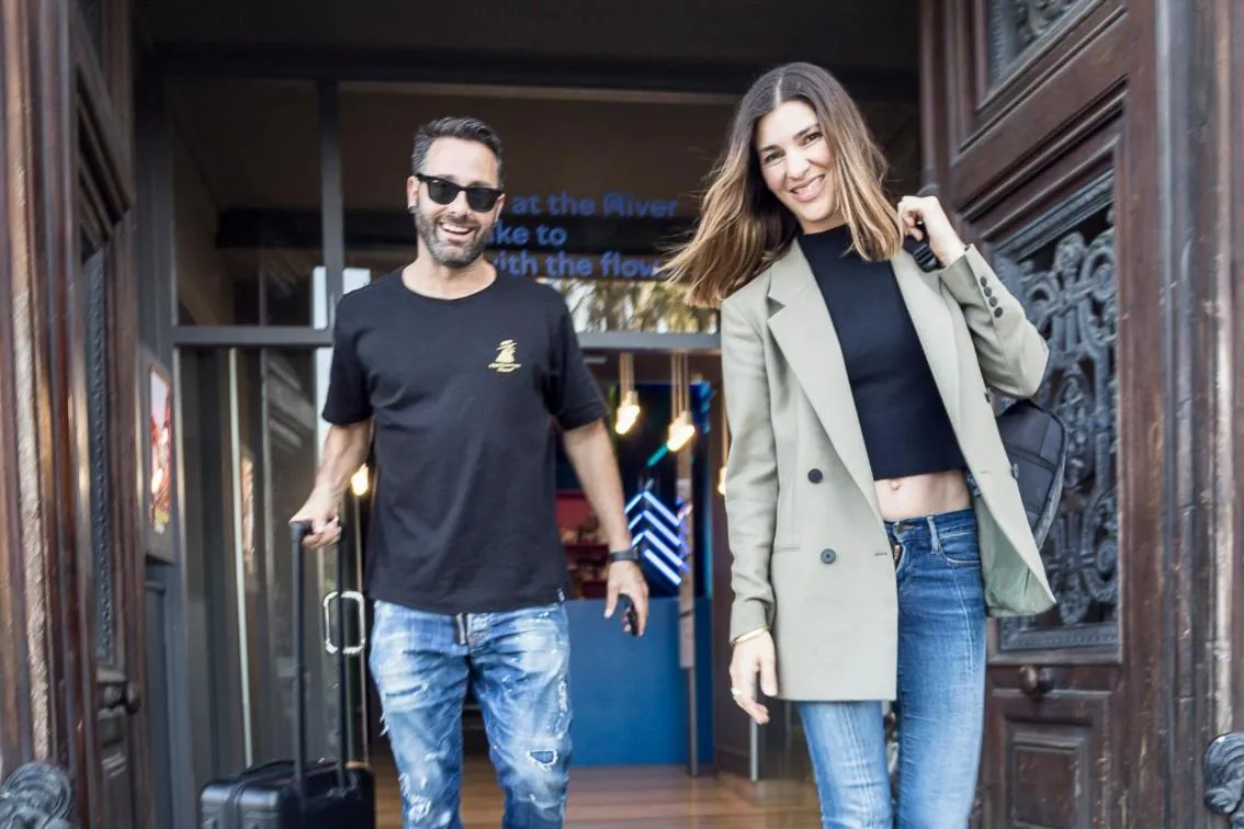group of guests in River Hostel