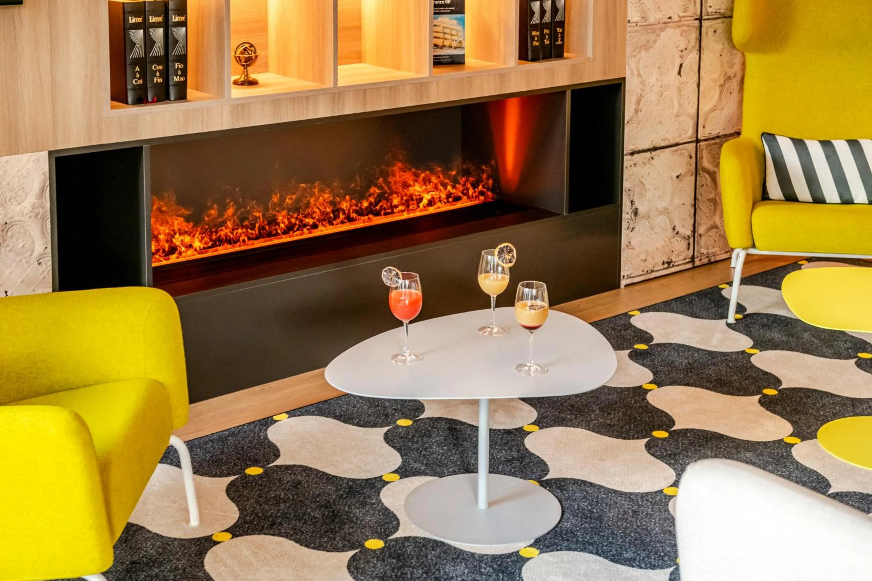 Living room in IBIS STYLES BORDEAUX LORMONT