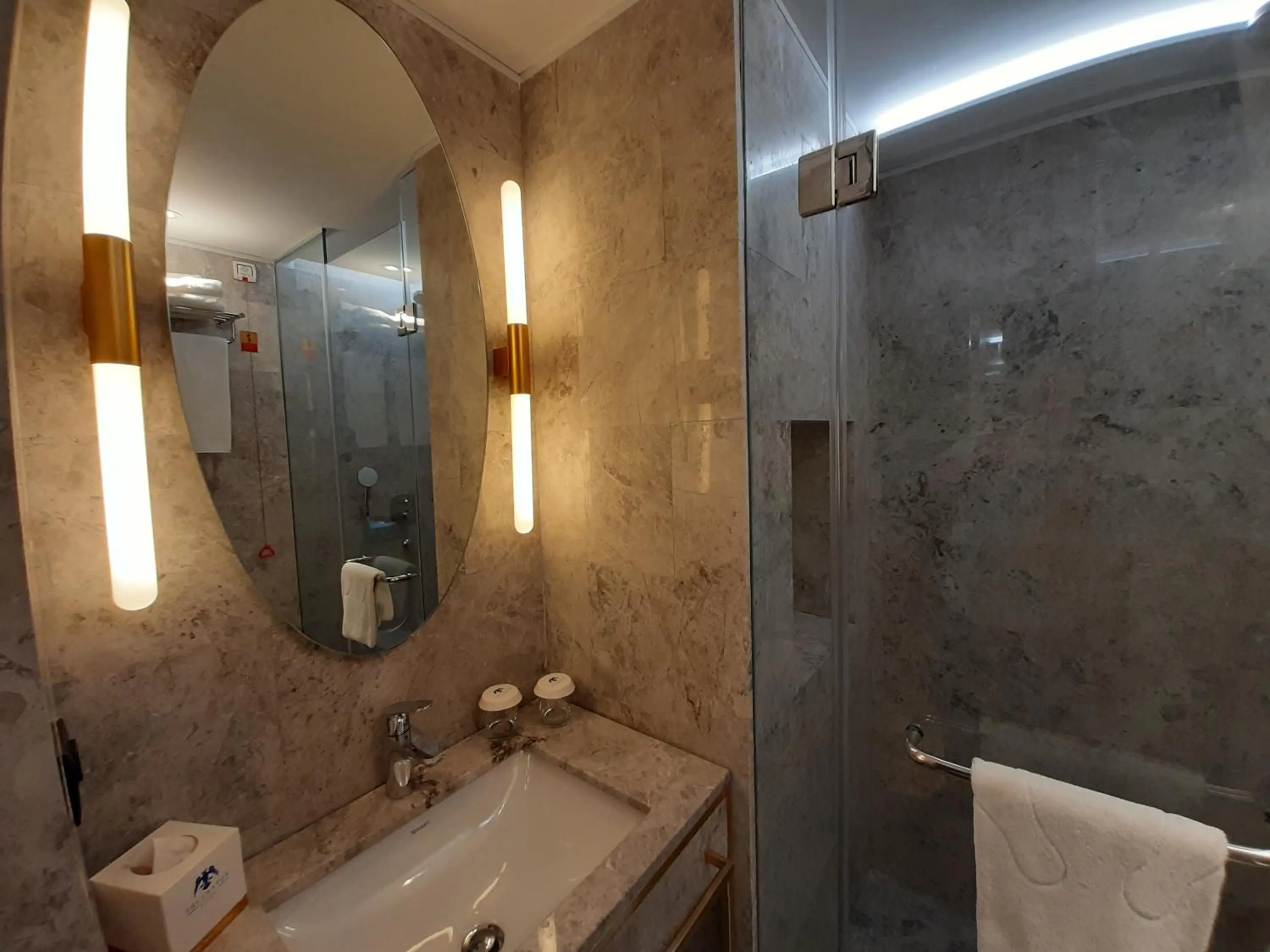 Shower in The Craton Hotel Sisli