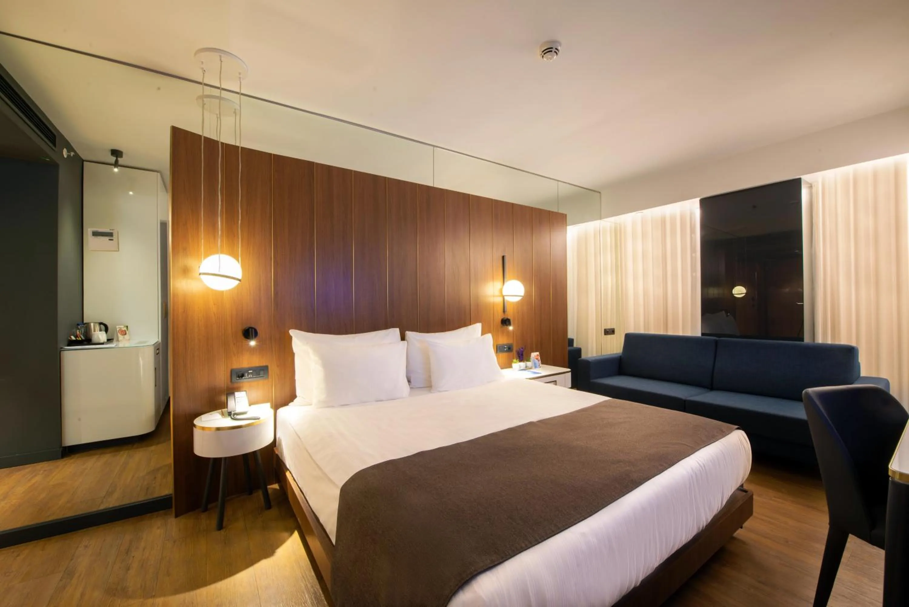 Bed in The Craton Hotel Sisli