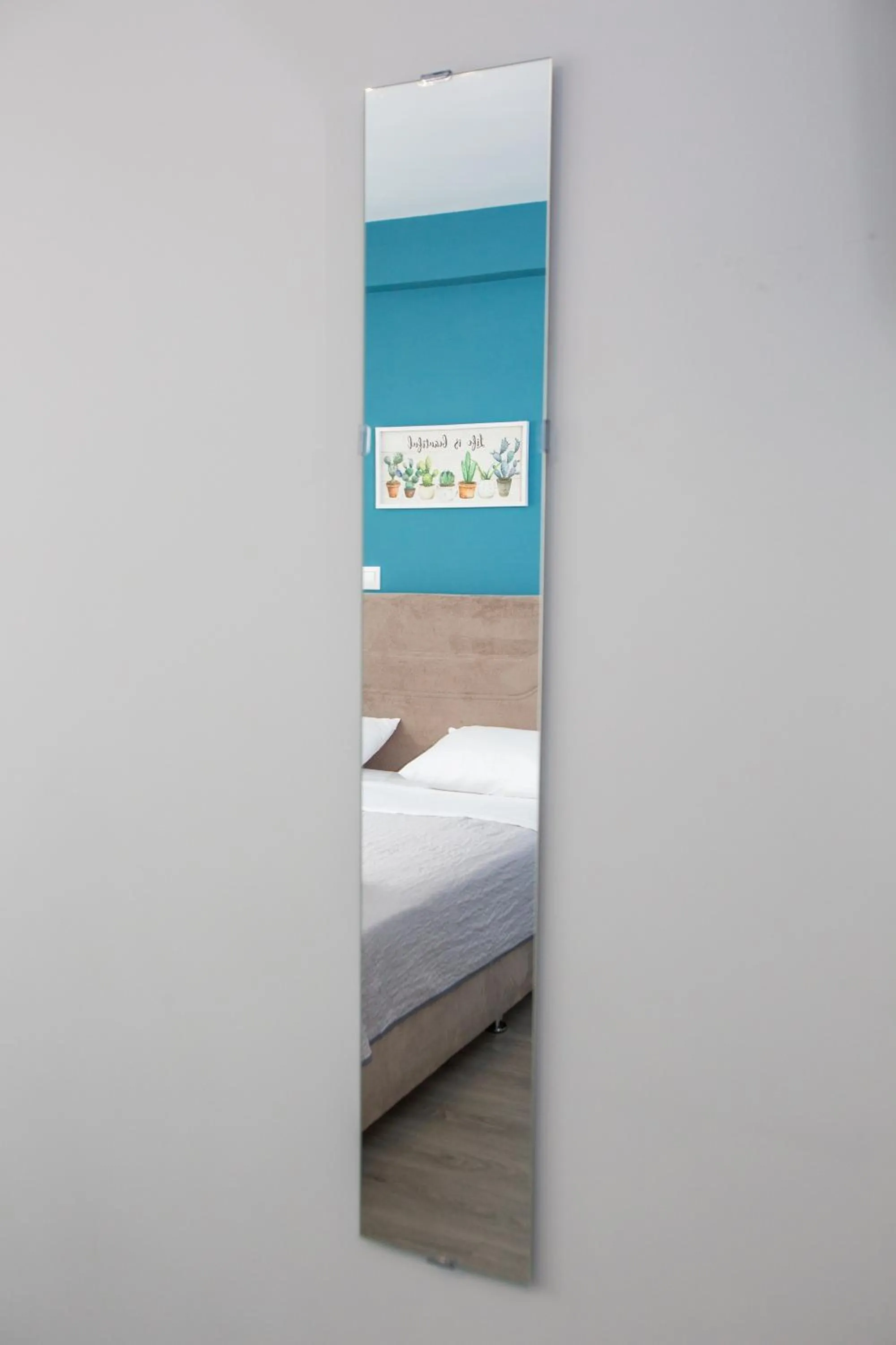 Bed in Raise Boutique Rooms in the Center of Athens