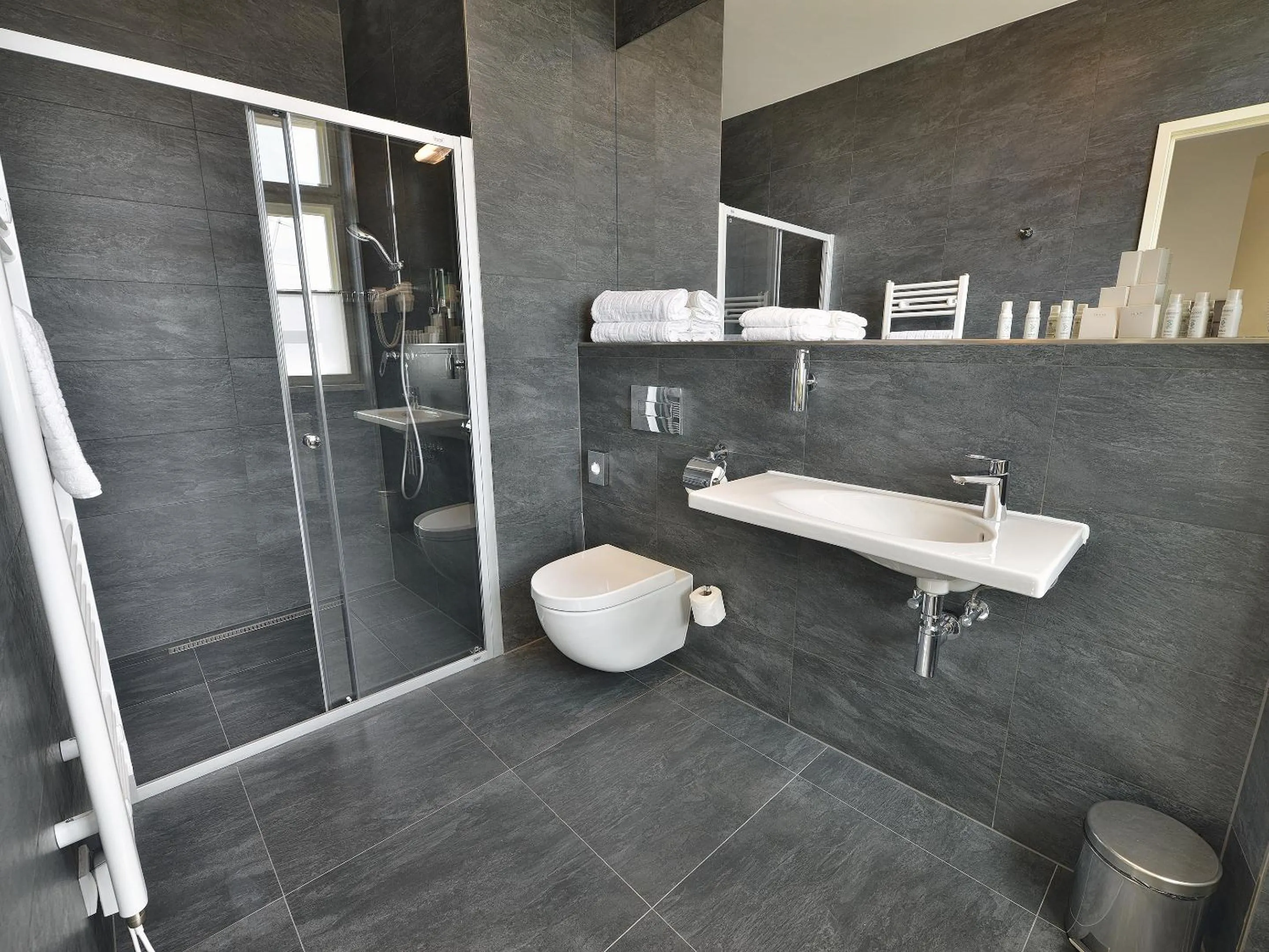 Bathroom in EA Hotel New Town