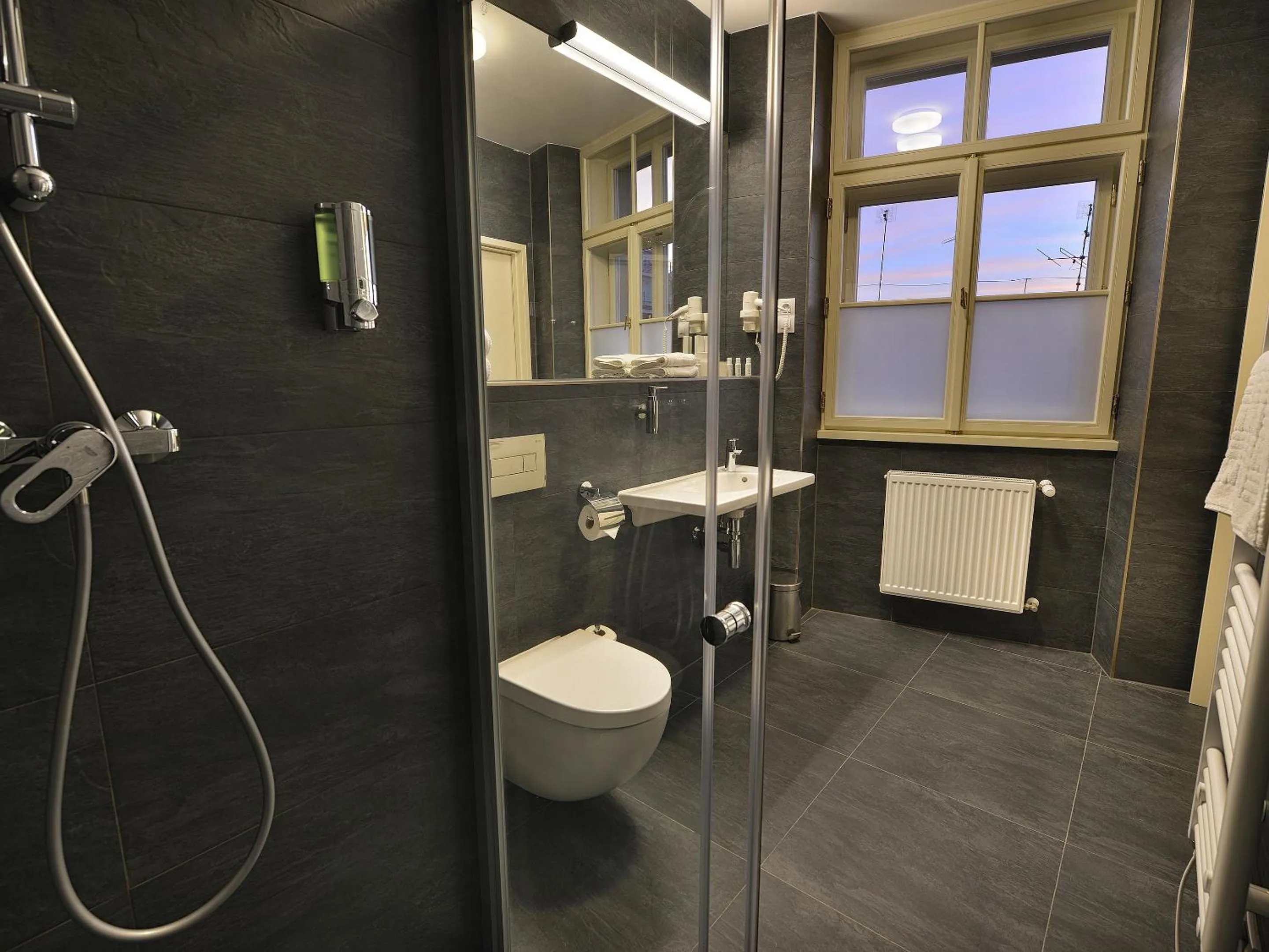 Bathroom in EA Hotel New Town