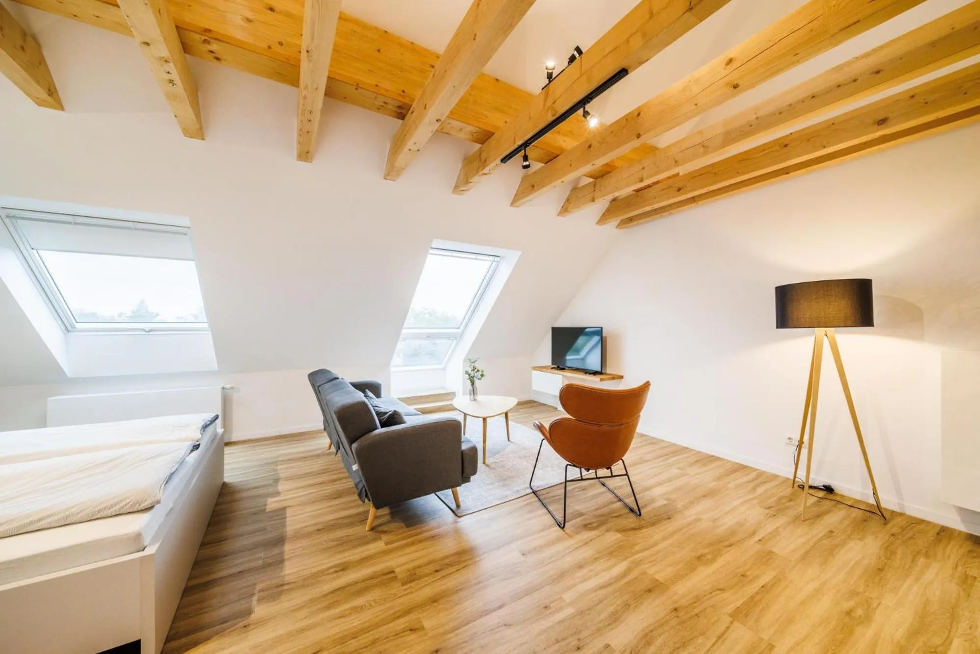 Seating area in Glück Auf Appartements Rembrandtstraße Essen