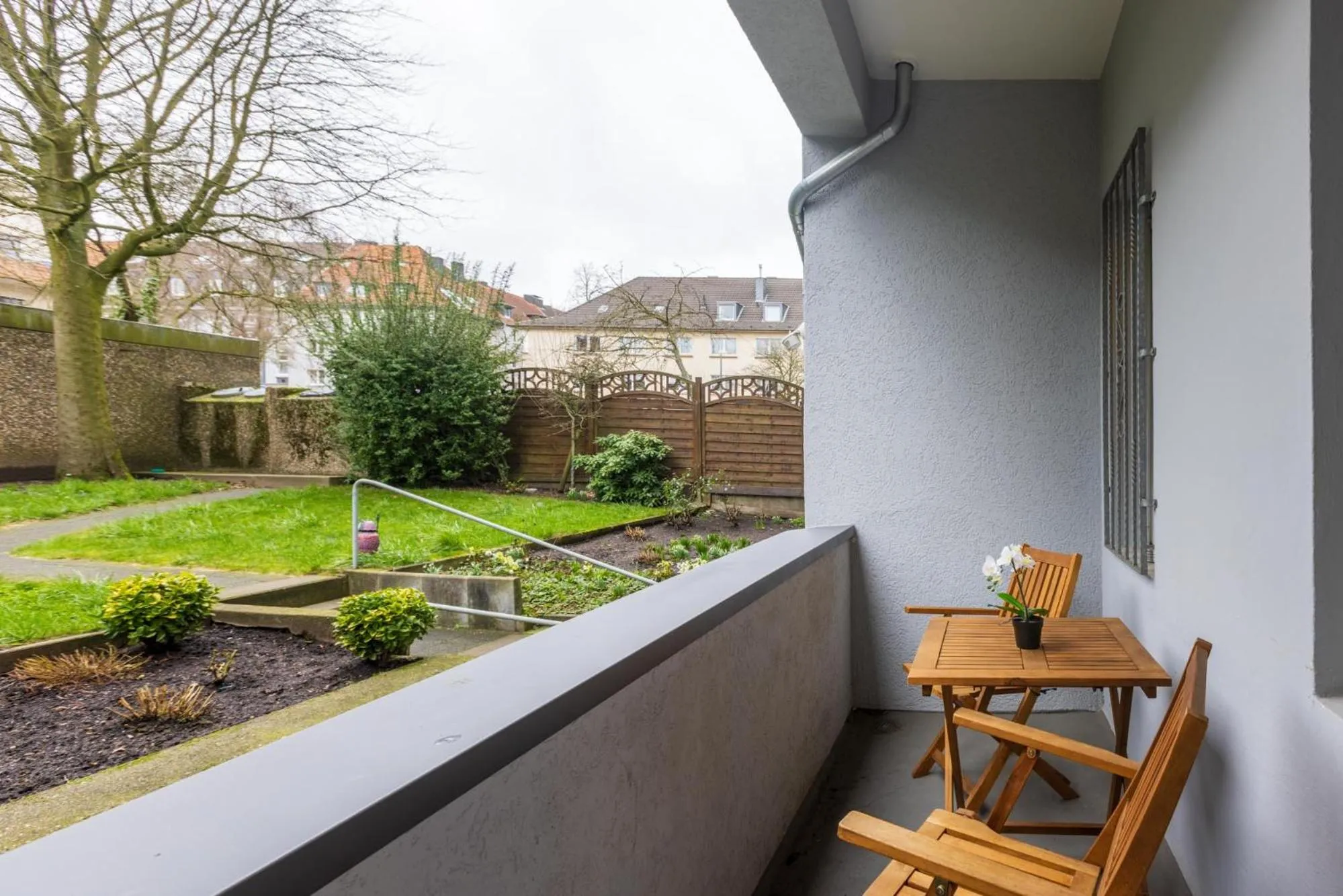 Balcony/Terrace in Glück Auf Appartements Rembrandtstraße Essen