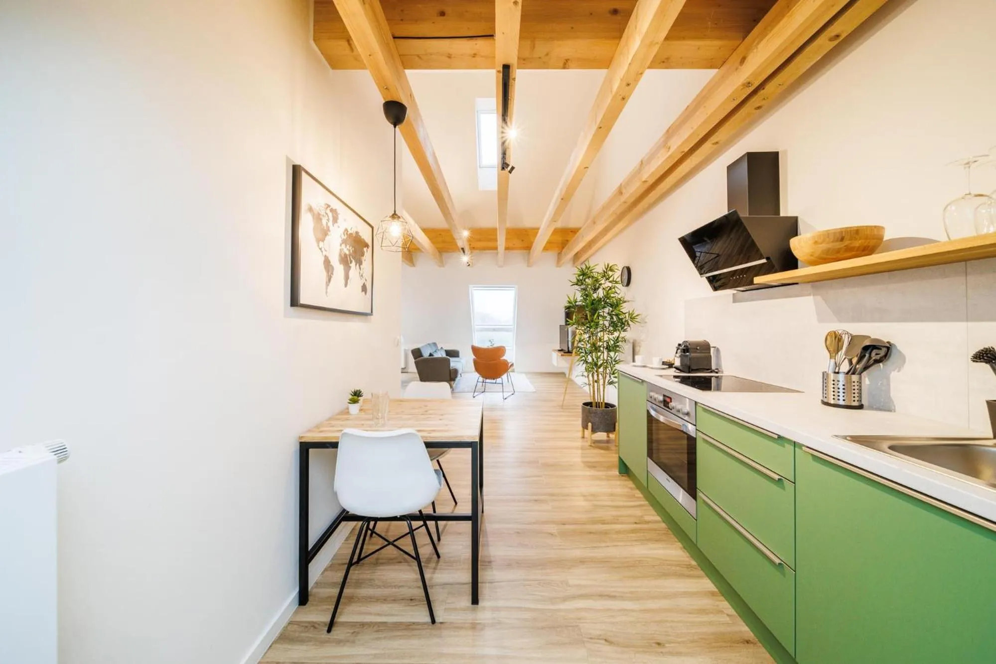 kitchen in Glück Auf Appartements Rembrandtstraße Essen