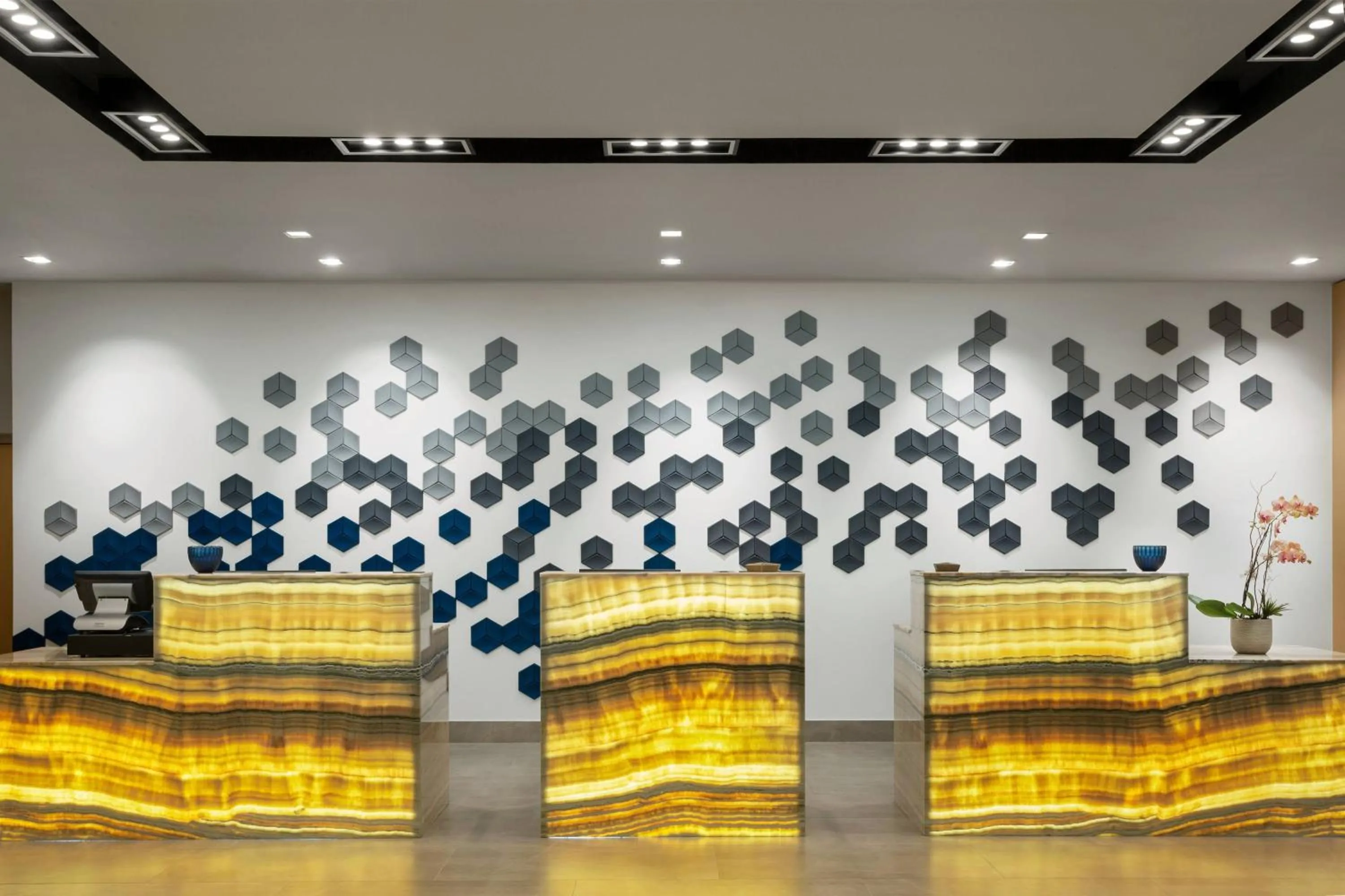 Lobby or reception in AC Hotel by Marriott San Juan Condado