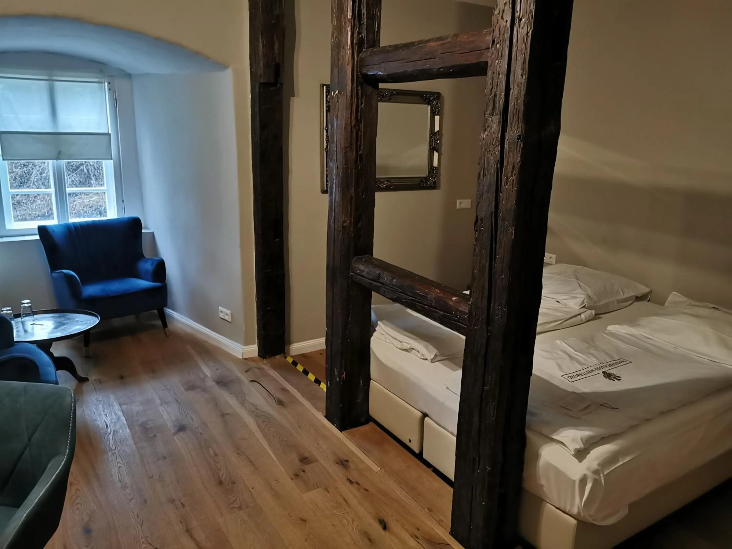 Photo of the whole room, Bed in Hotel & Spa Wasserschloss Westerburg