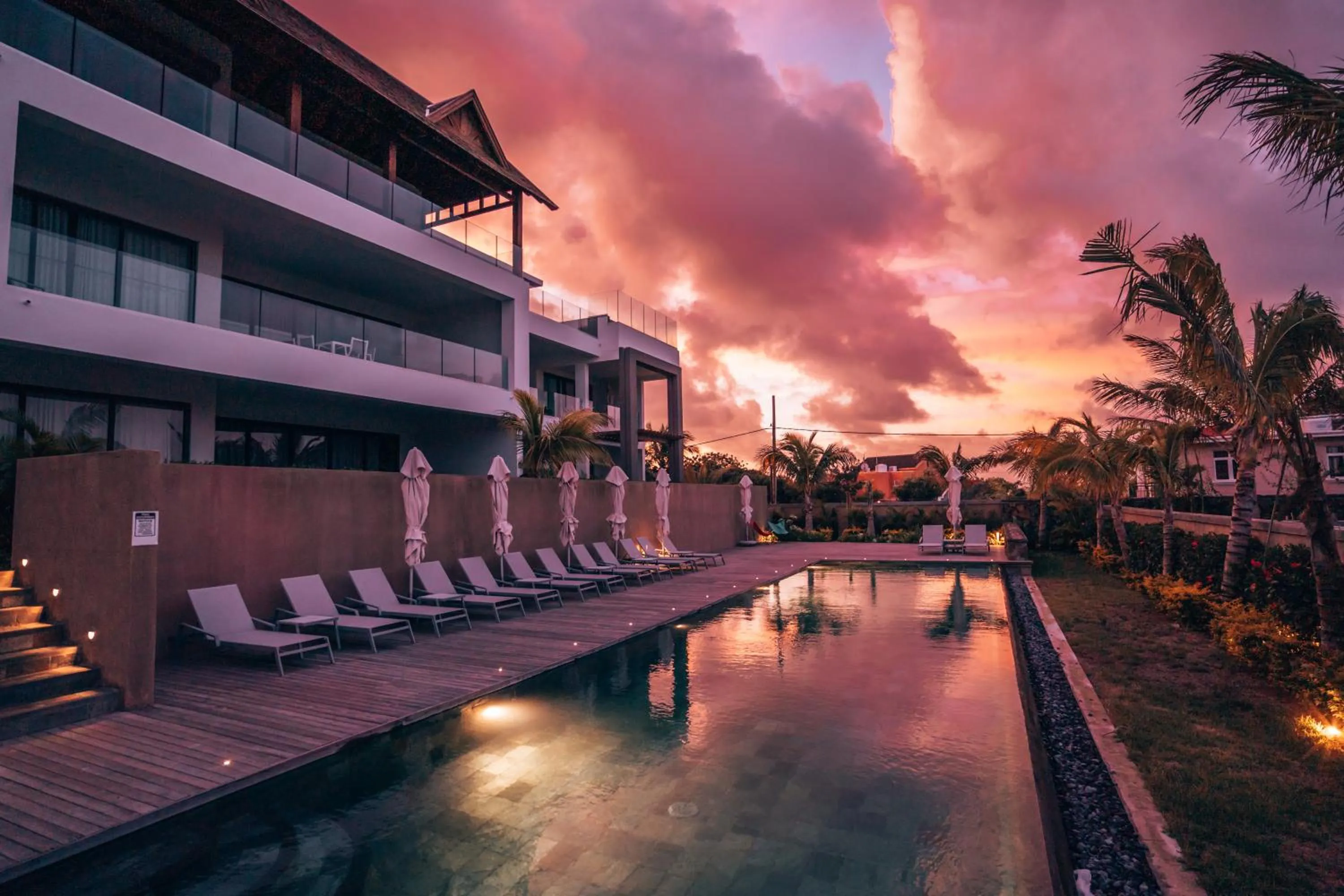 Swimming pool in Mythic Suites & Villas by MJ Holidays