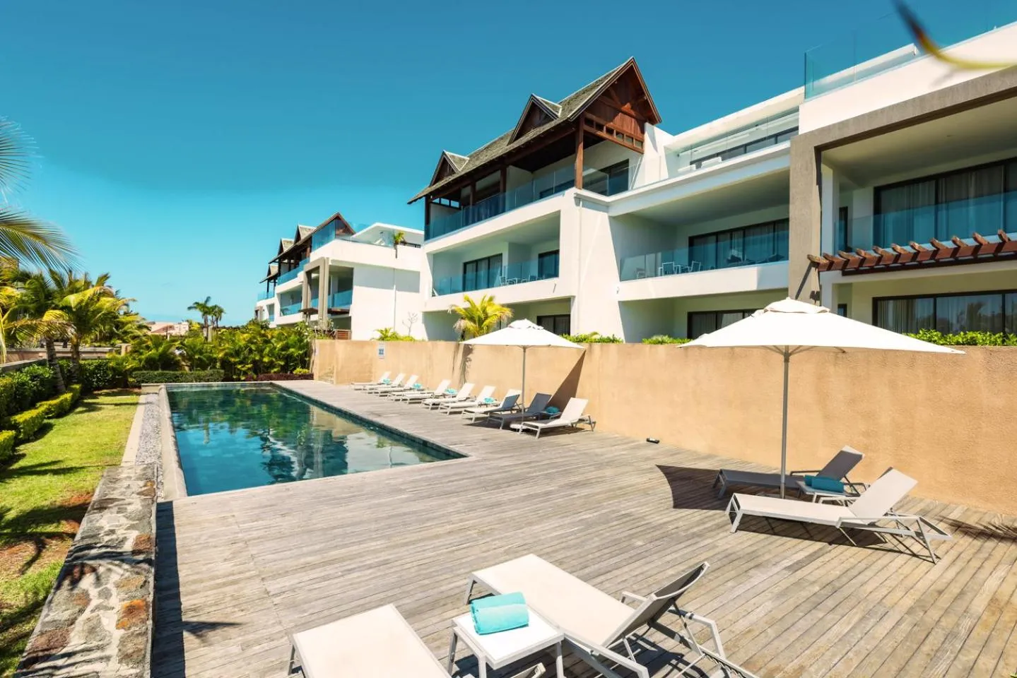 Swimming pool in Mythic Suites & Villas by MJ Holidays