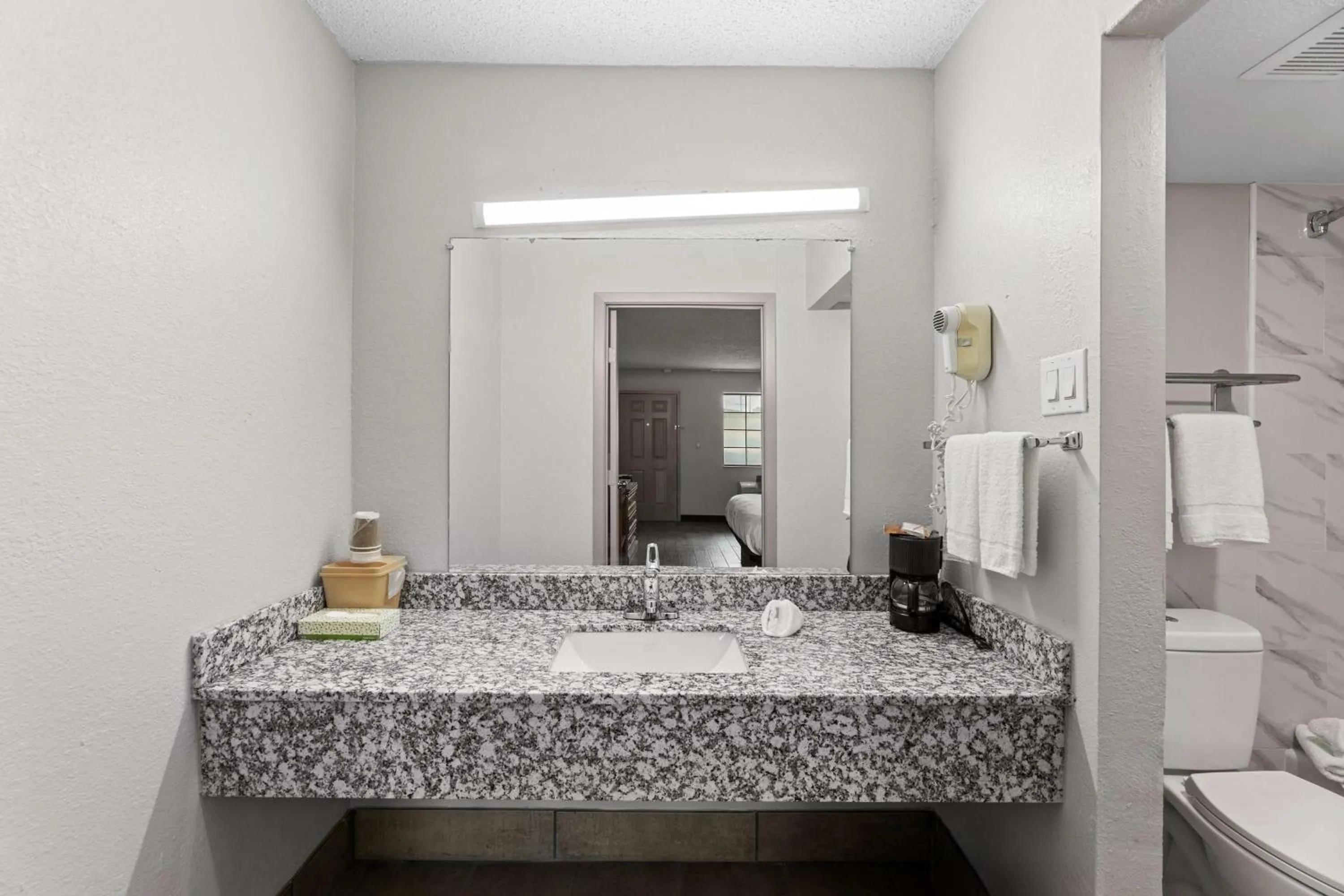 Bathroom in Americas Best Value Inn Fort Worth/Hurst