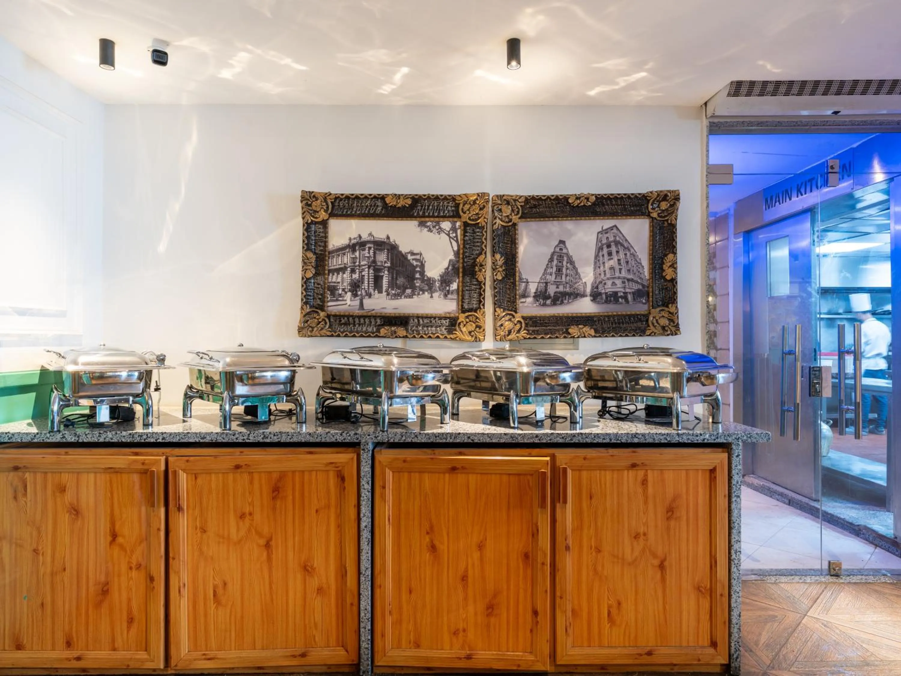 Buffet breakfast in Panorama Ramsis Hotel & Cafe