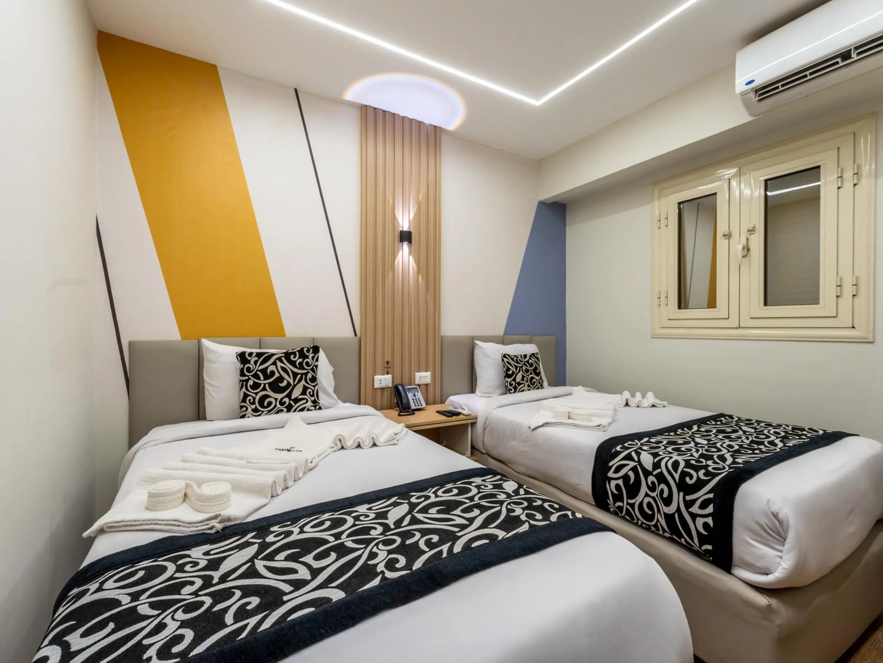 Bedroom, Bed in Panorama Ramsis Hotel & Cafe