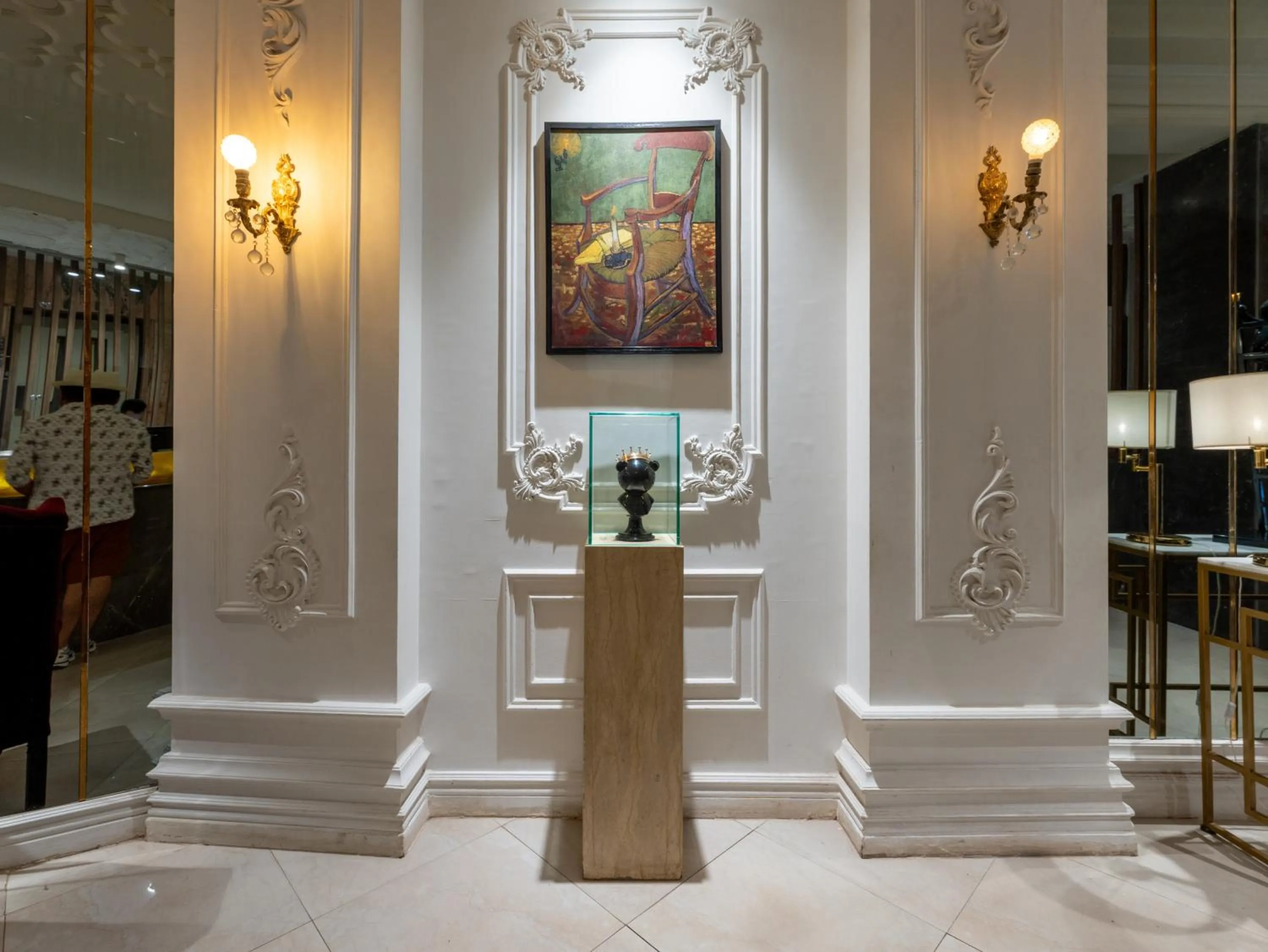 Decorative detail in Panorama Ramsis Hotel & Cafe