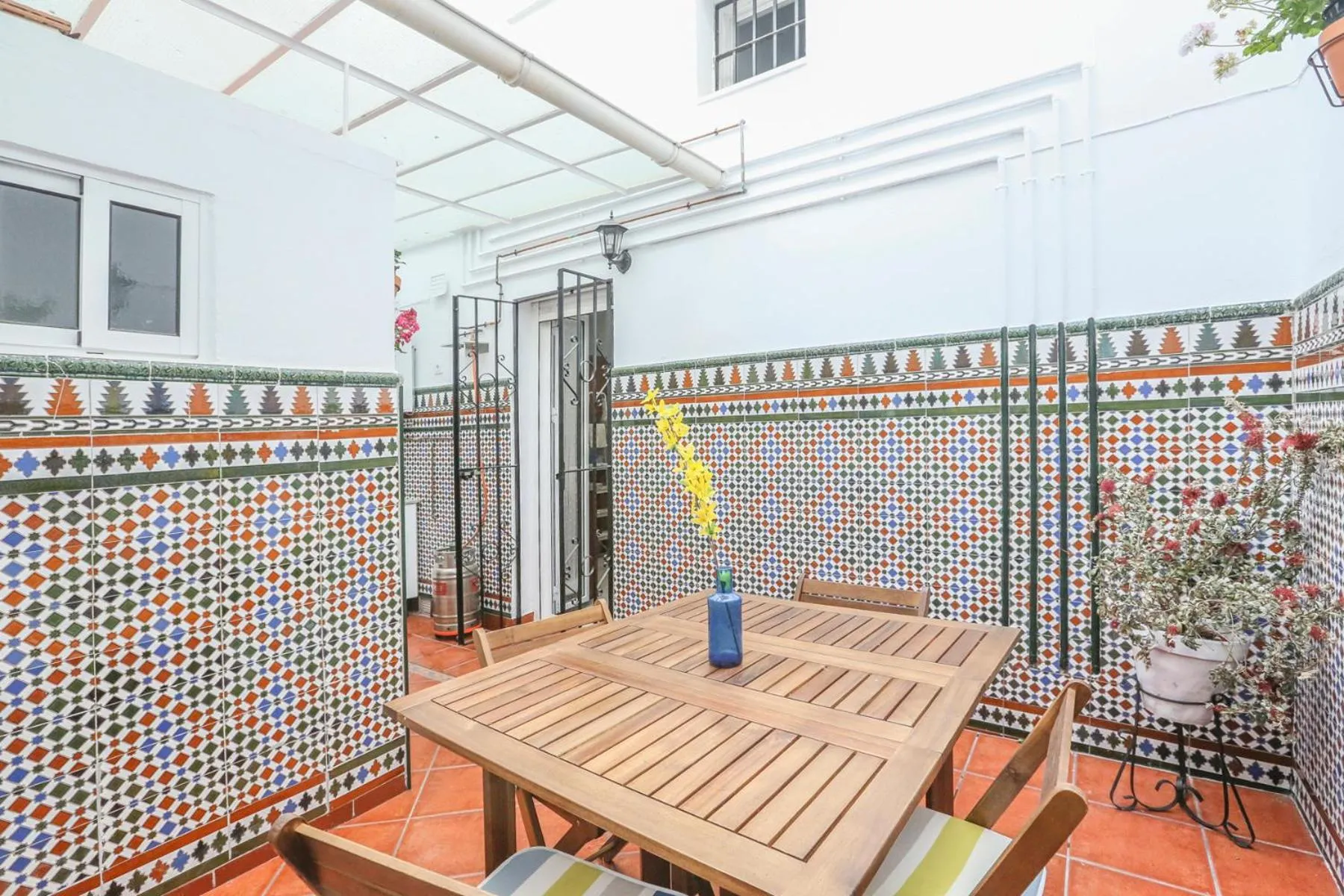 Patio in Apartamento Sol