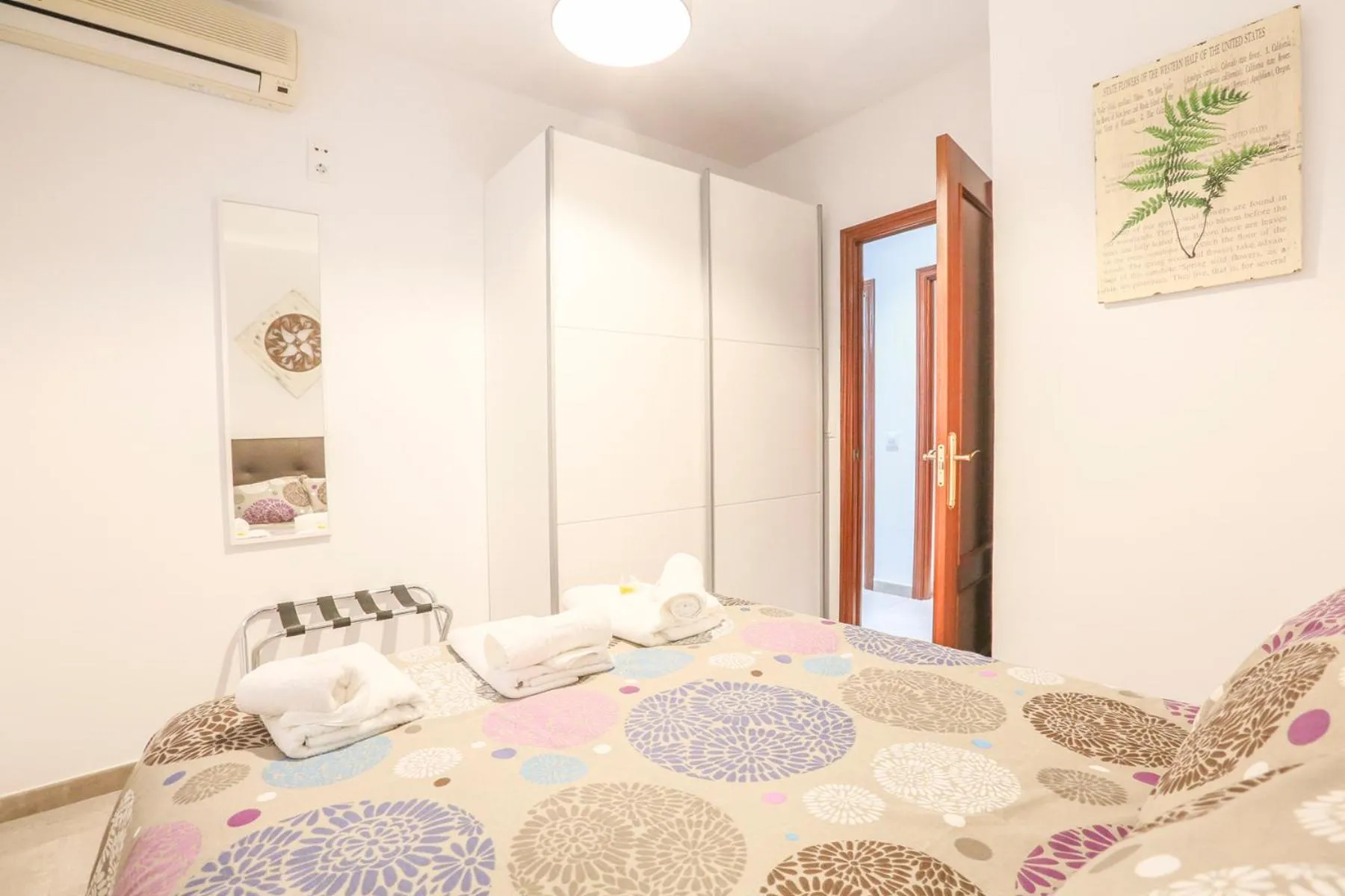 Bedroom, Bed in Apartamento Sol