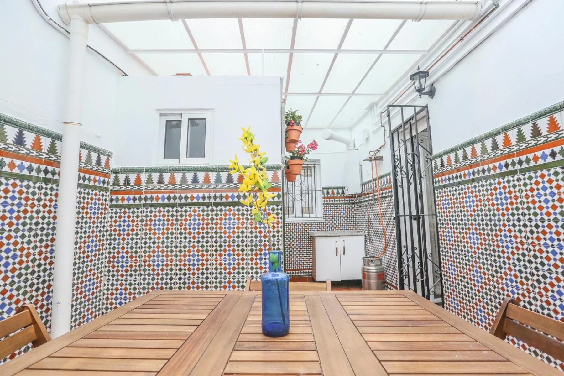 Patio in Apartamento Sol