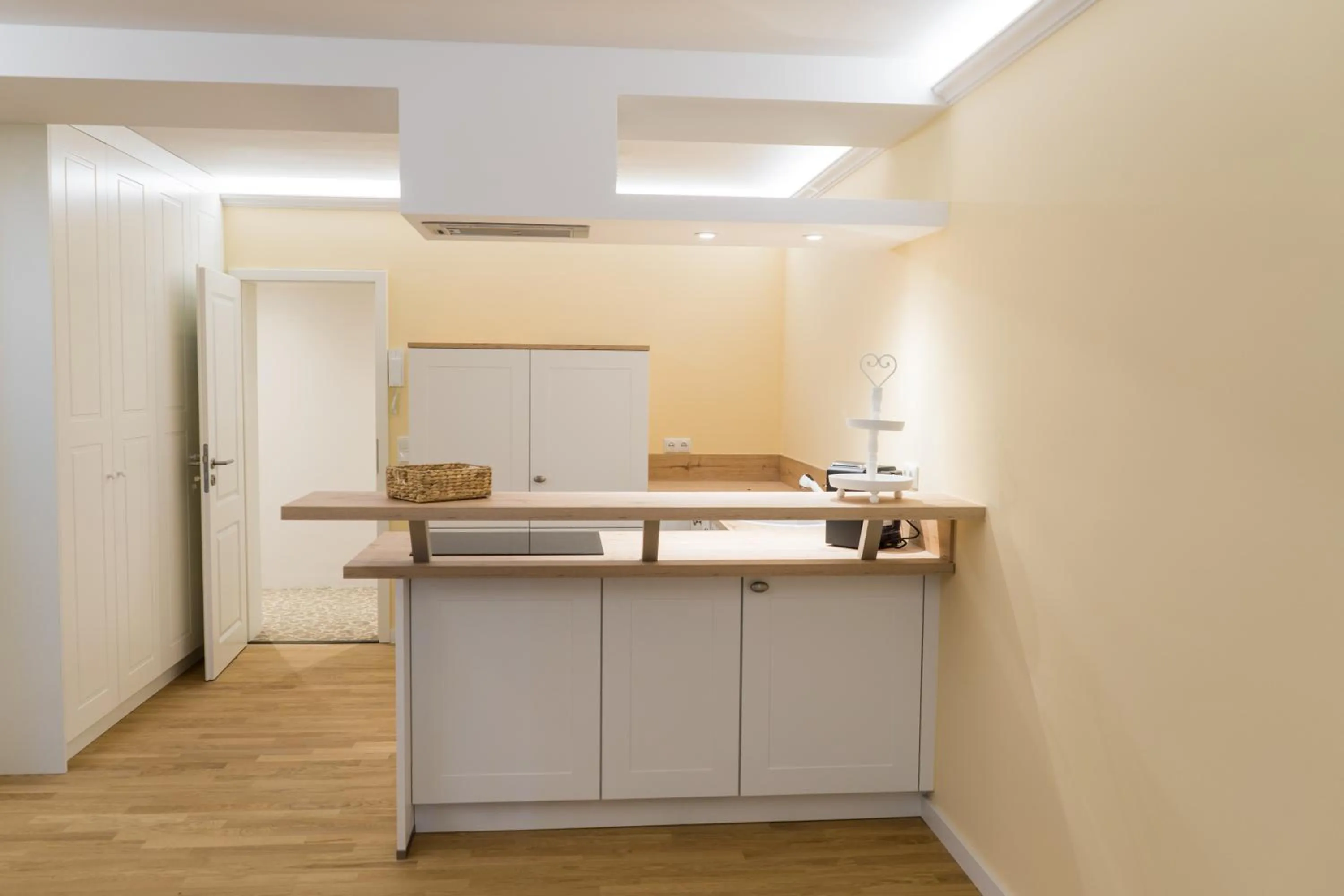 Kitchen or kitchenette in Hotel Haus Broichtal