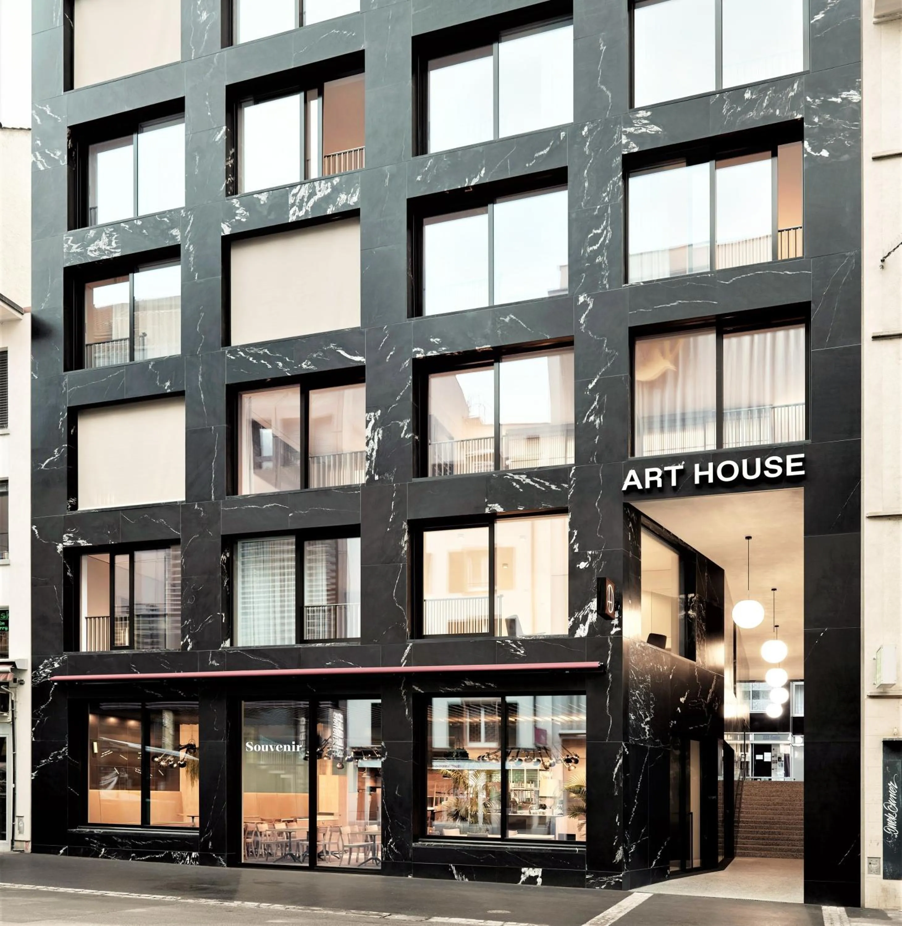 Facade/entrance in ART HOUSE Basel - Member of Design Hotels