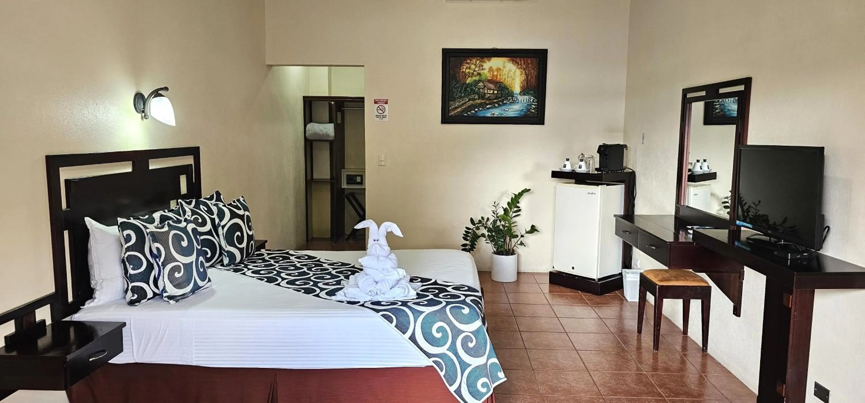 Bed in Hotel Monte Real